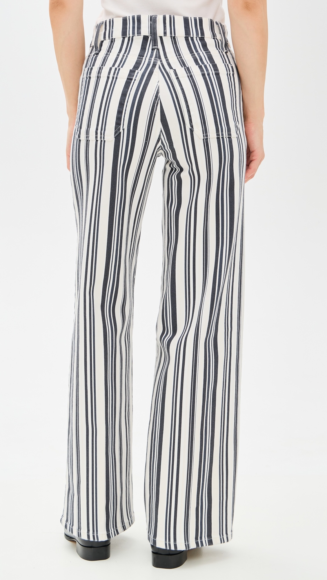 Le Slim Palazzo Modernist Pocket Jeans - 2