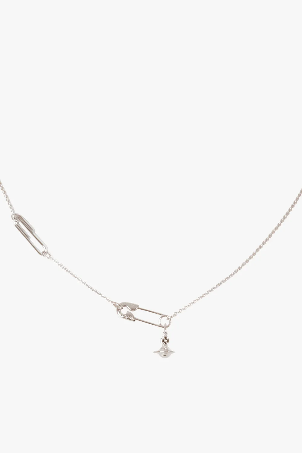 SAFETY PIN PENDANT | SILVER - 1