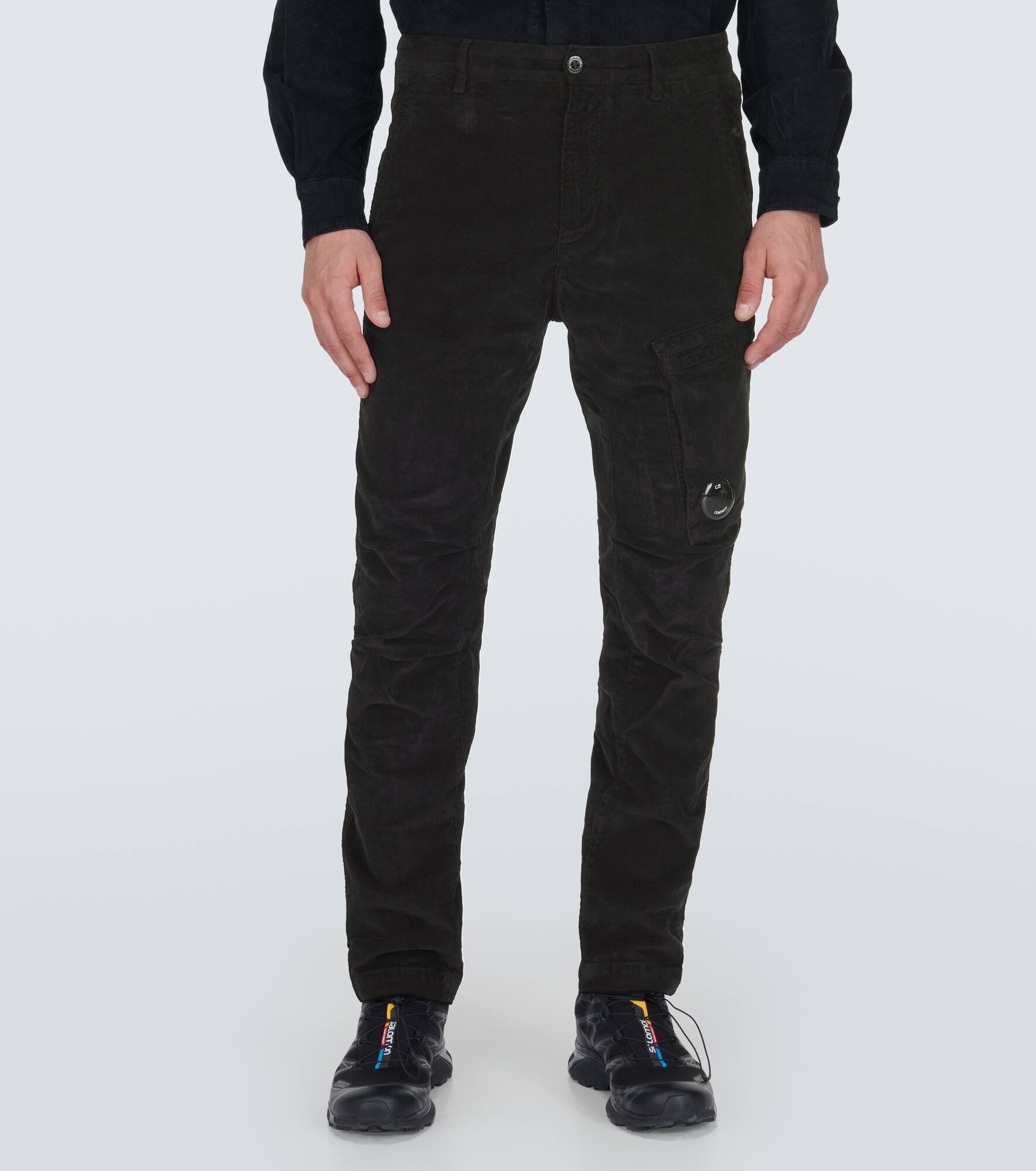 Corduroy straight pants - 3