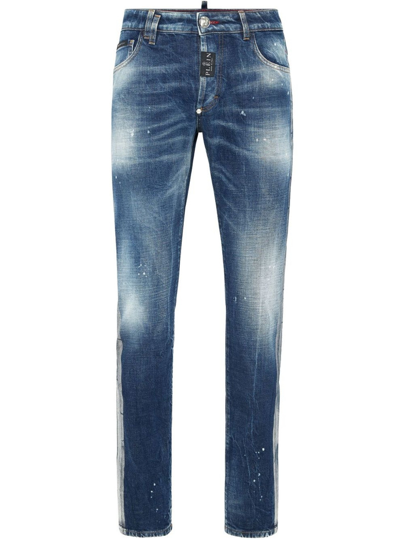 Paisley Bandana super-straight jeans 1