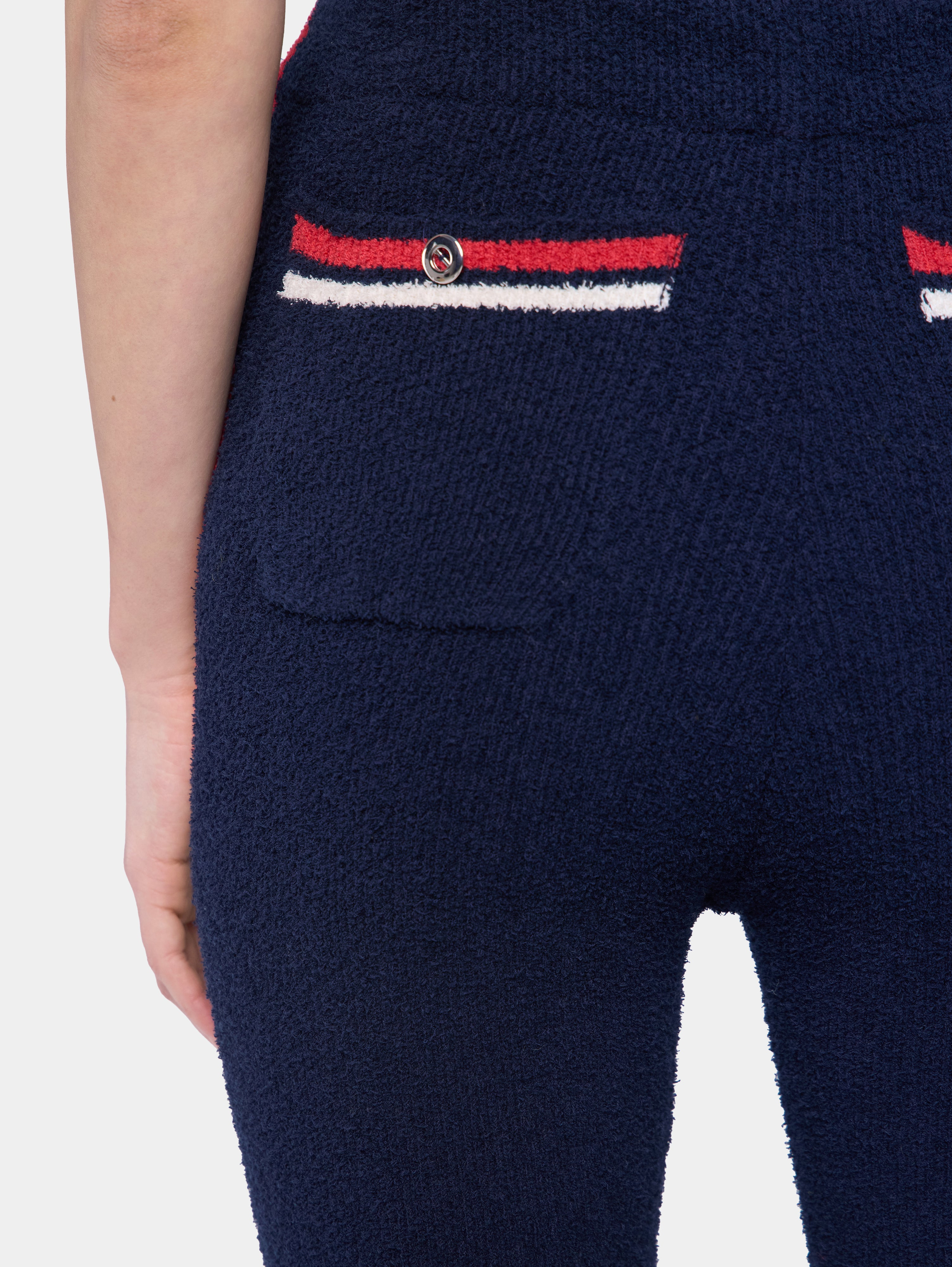 FLARE TROUSERS IN TERRY JERSEY - 4