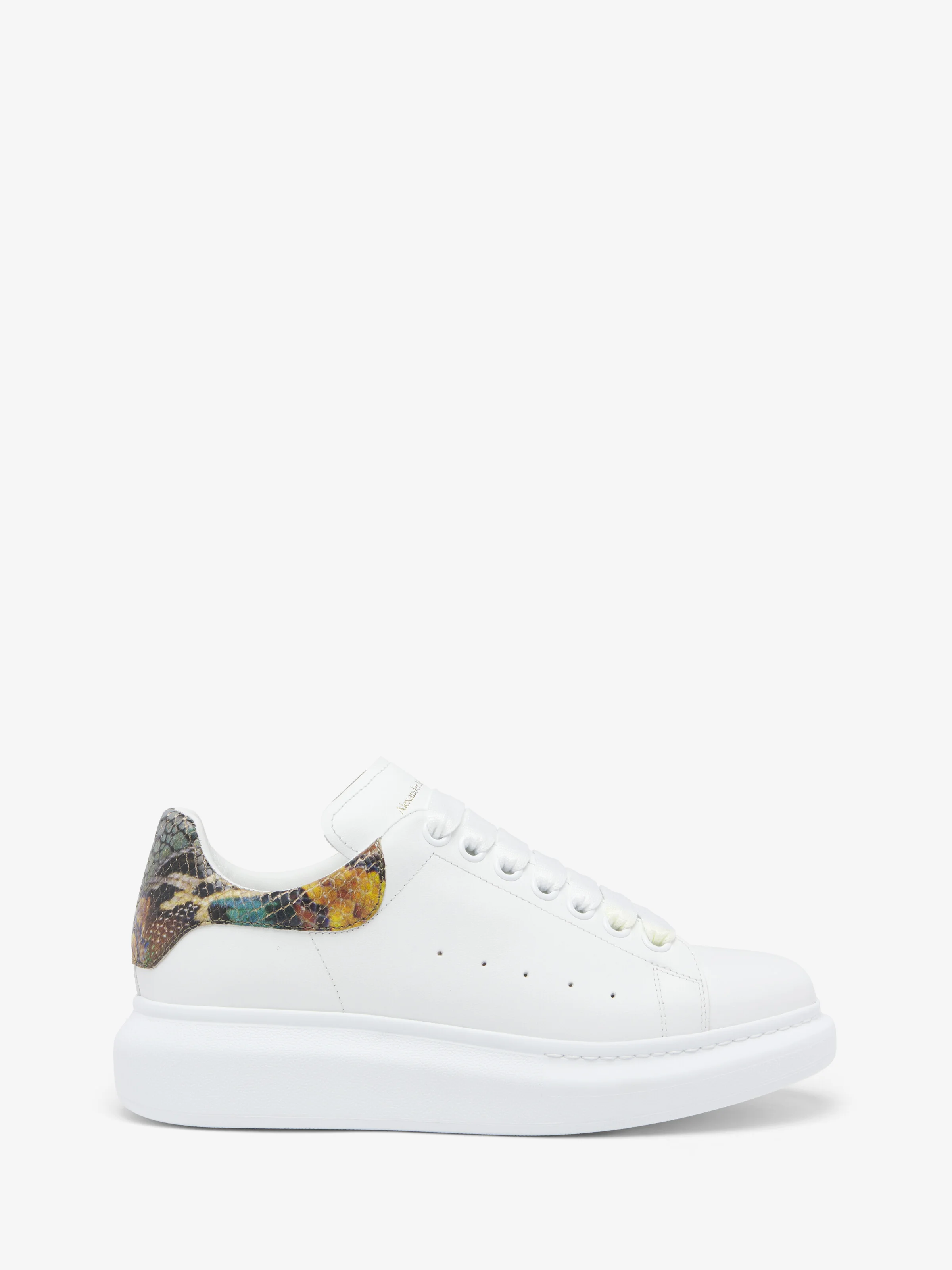 Men's Oversized Sneaker in White/Multicolour - 1