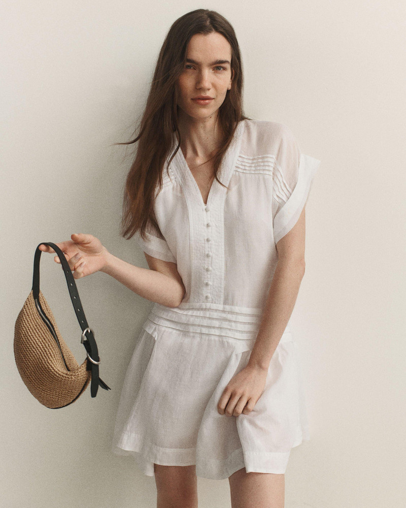 Viviana Pintuck Dress 8
