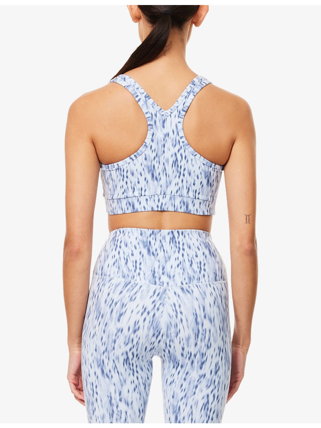 Move Selma graphic-pattern stretch-jersey bra - 4