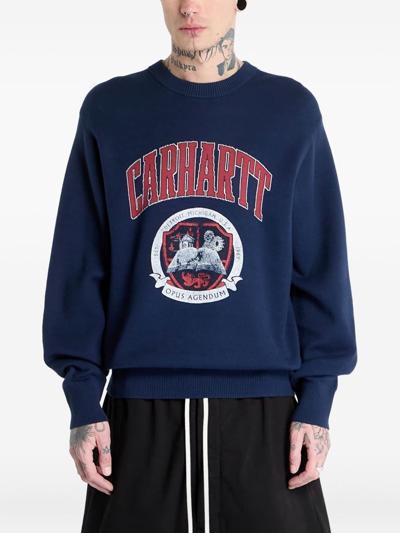 college-logo sweater 1