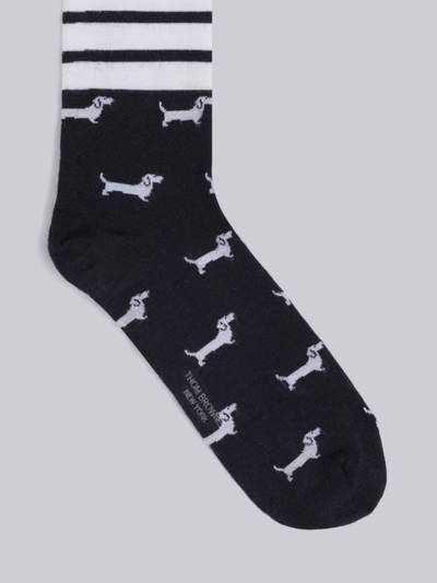 Thom Browne Hector-motif mid-calf socks outlook