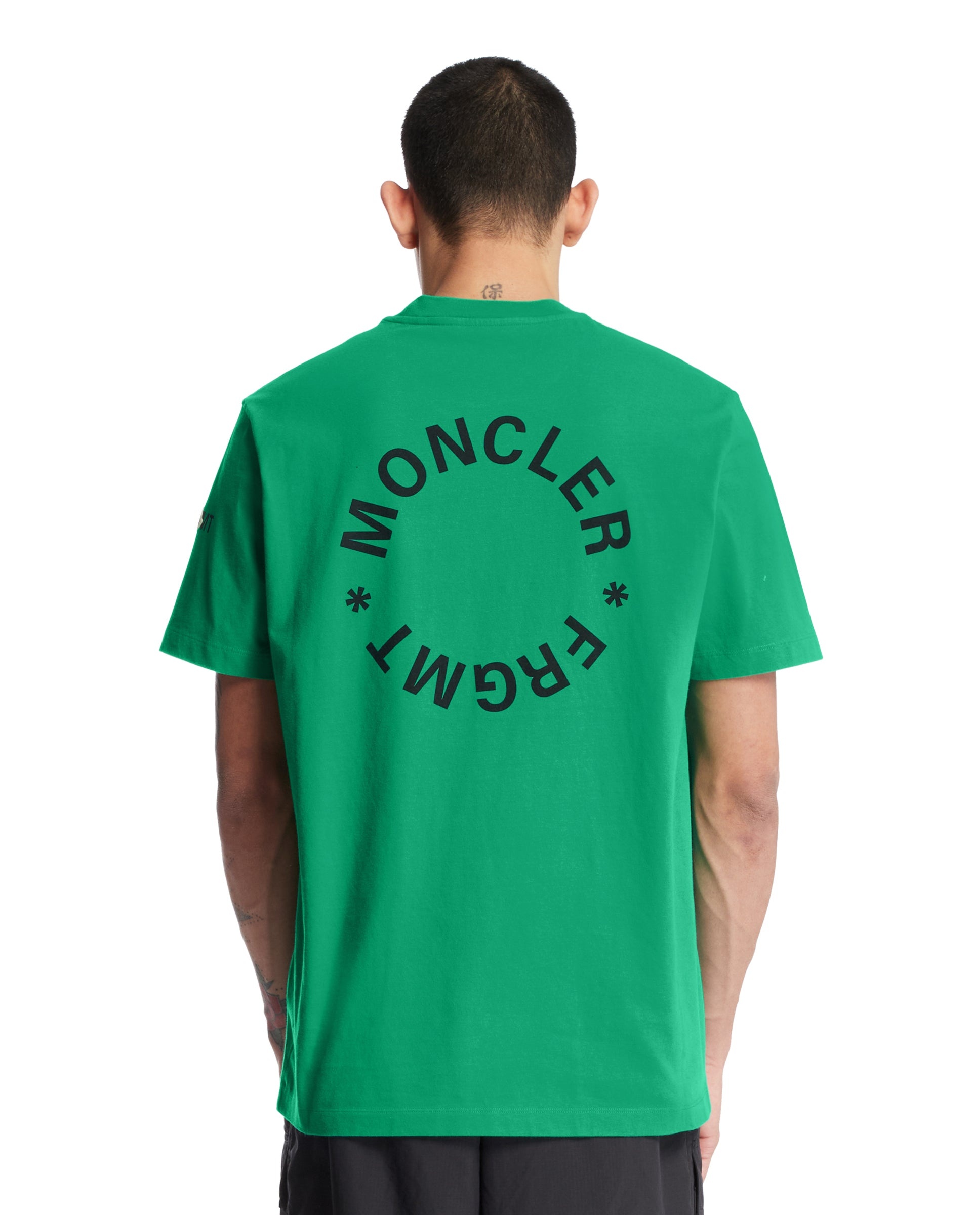 Moncler Genius x FRGMT Green Cotton T-Shirt - 3