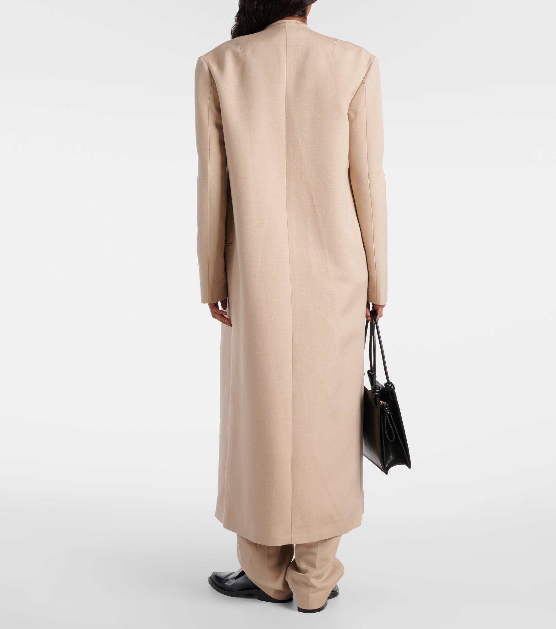 Allegra cotton-blend coat - 3