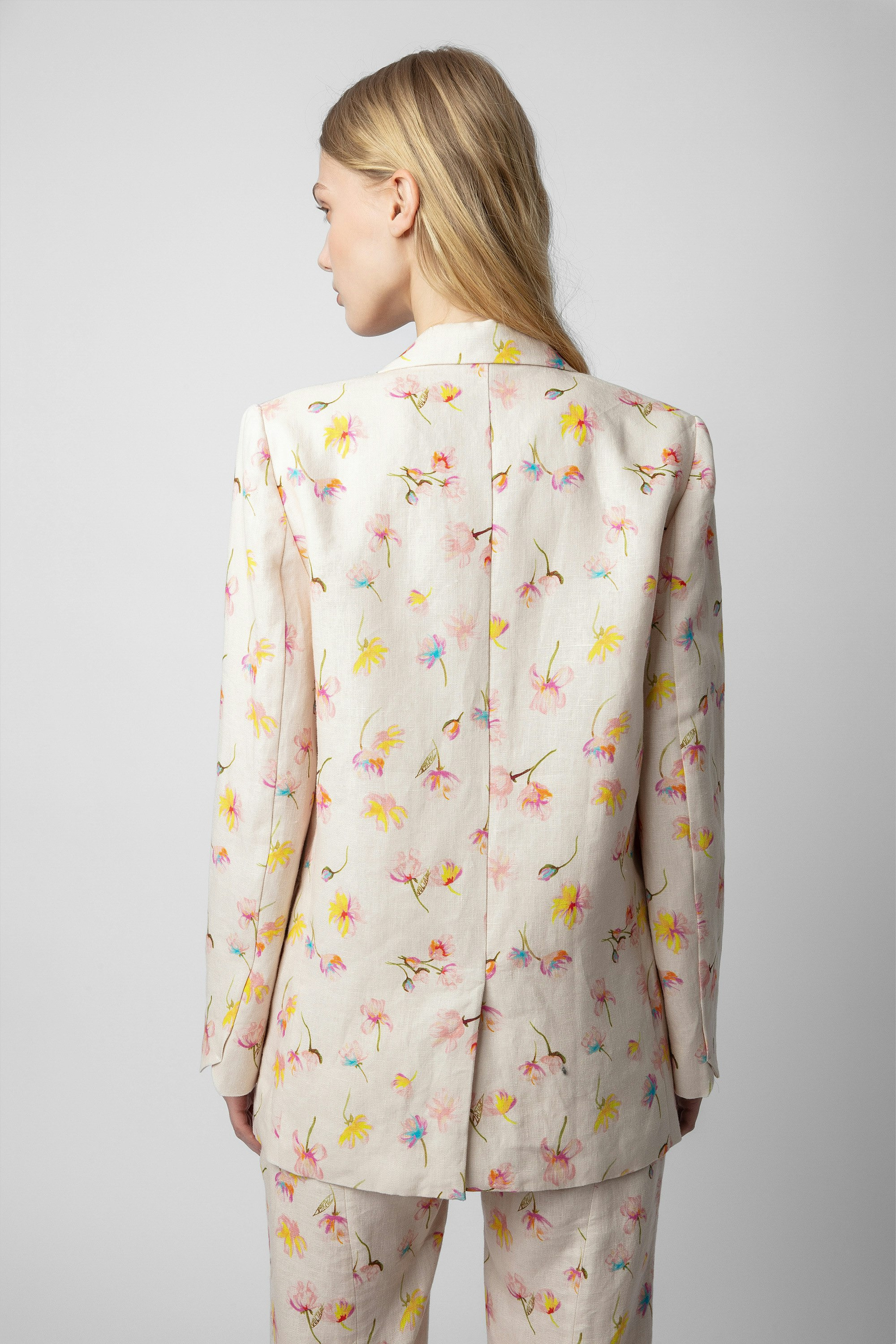 Vegy Linen Blazer - 5