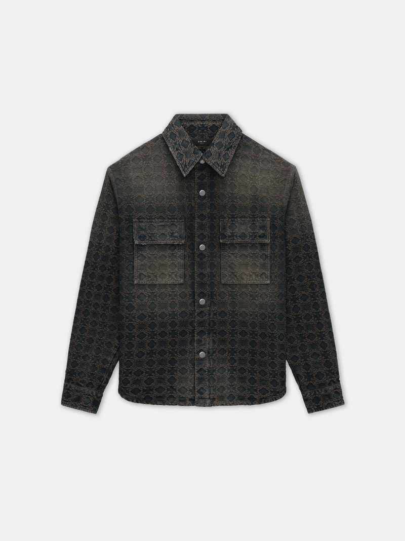 MA QUAD JACQUARD OVERSHIRT 1