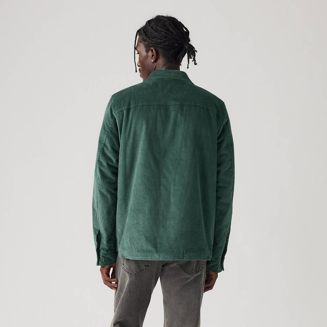 SHERPA LINED CORDUROY SHACKET - 3