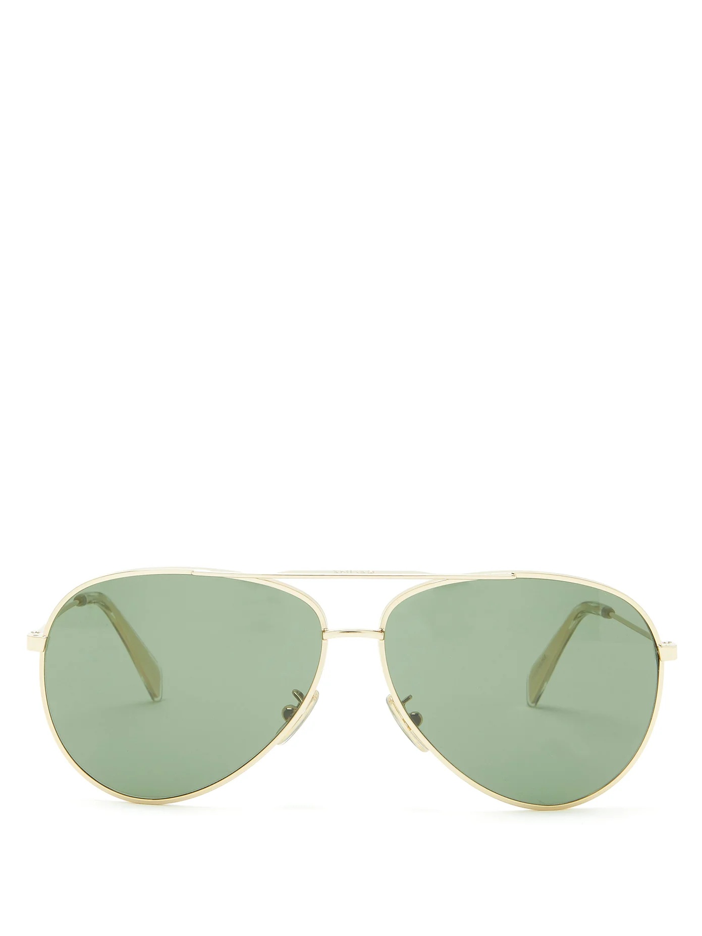 Aviator metal sunglasses - 1