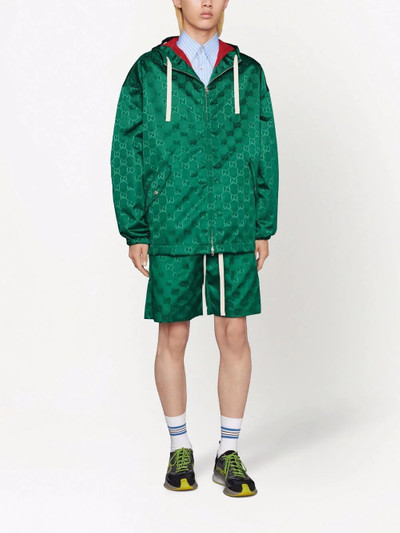 GUCCI GG-canvas rain jacket outlook