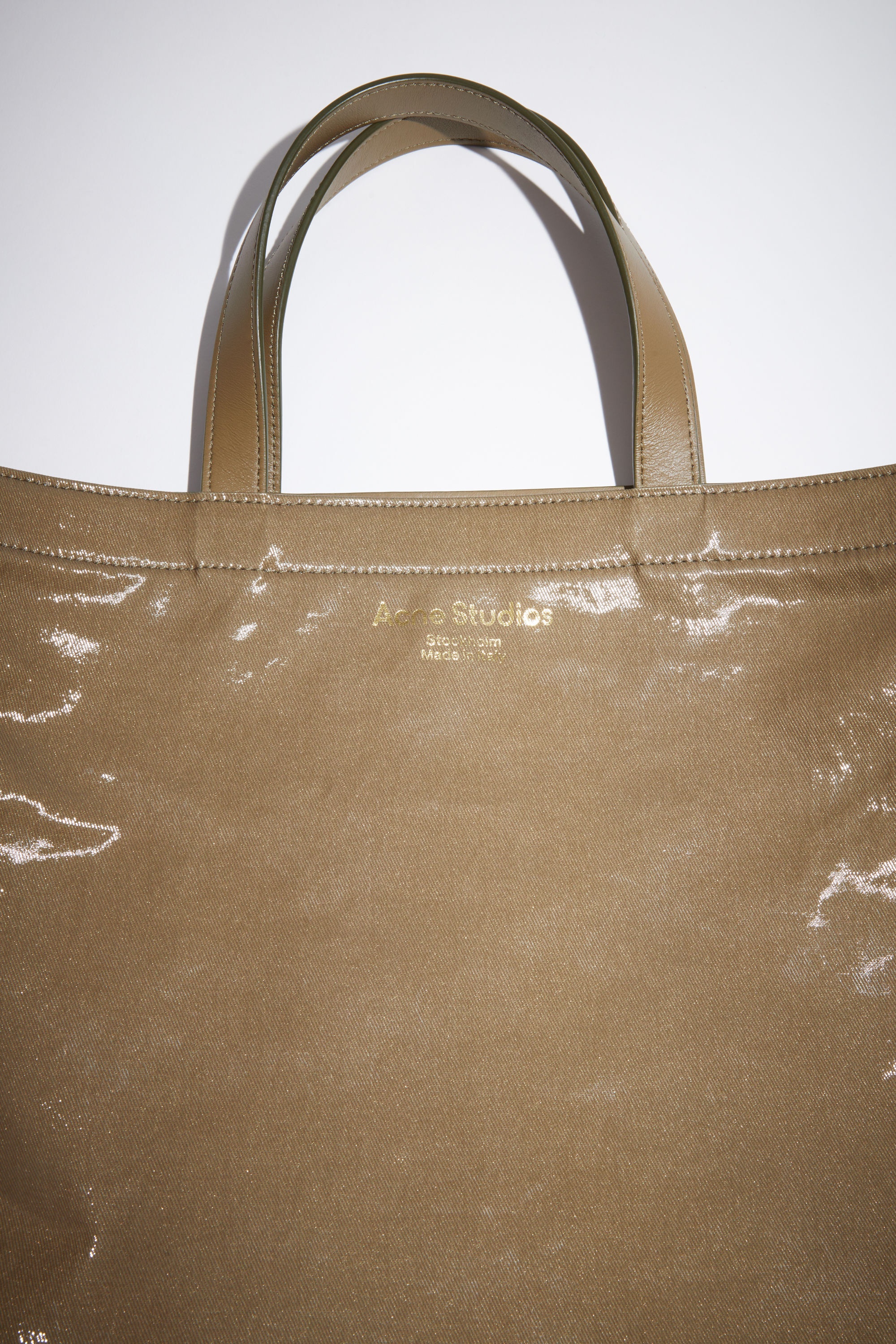 Oilcloth tote - Hunter green - 6