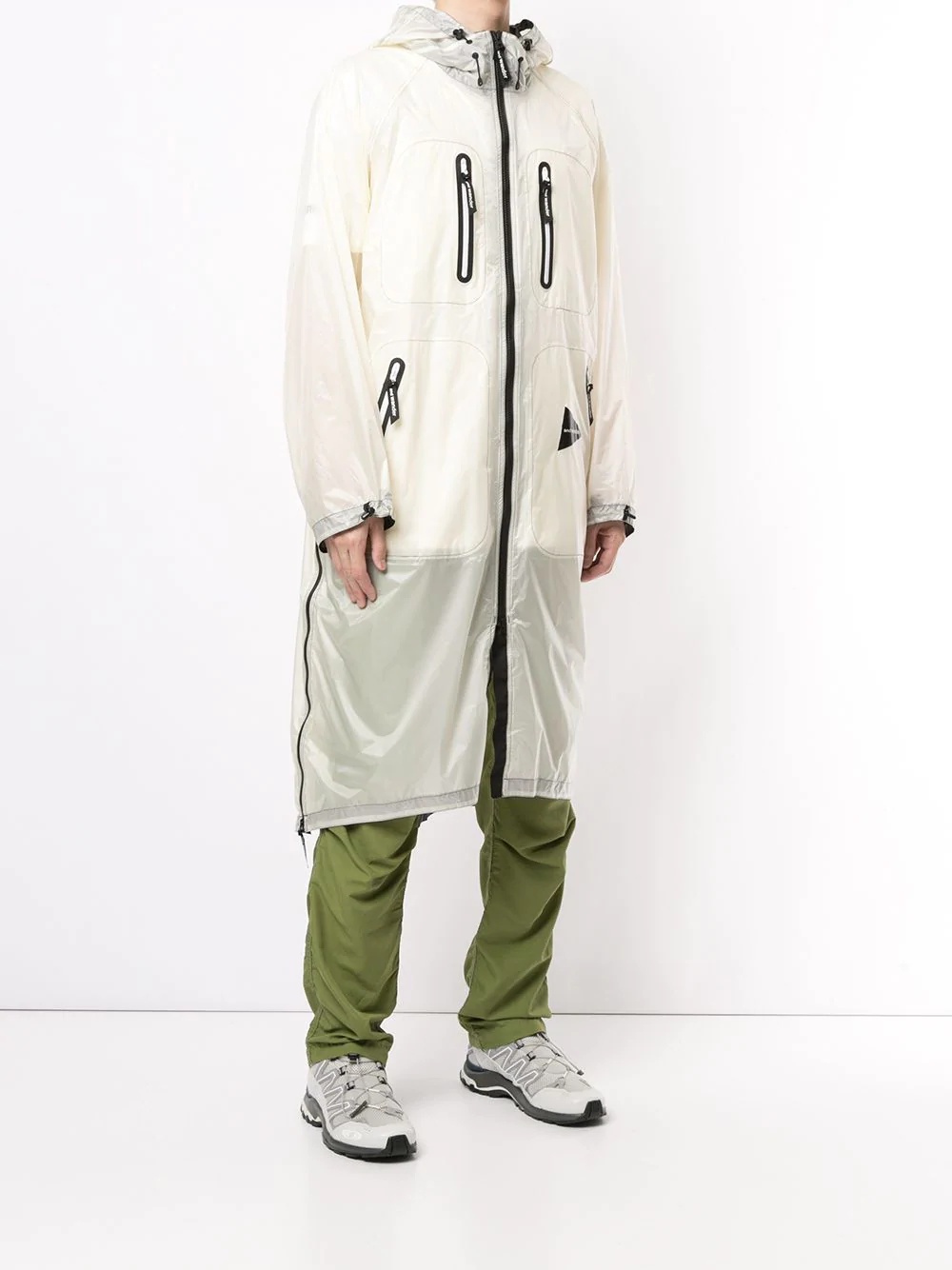 Fly long rain coat - 3