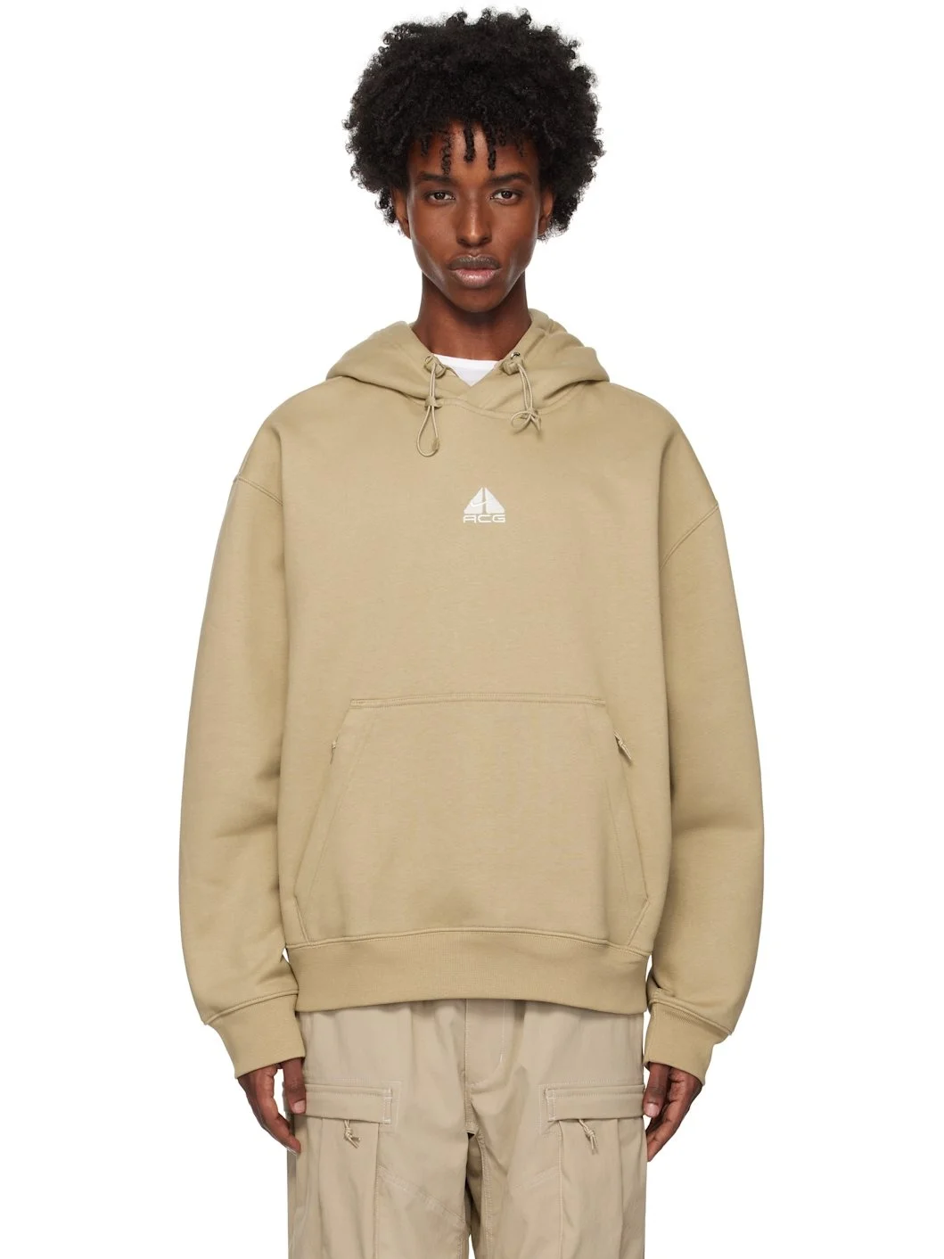 Khaki ACG Therma-Fit Hoodie - 1