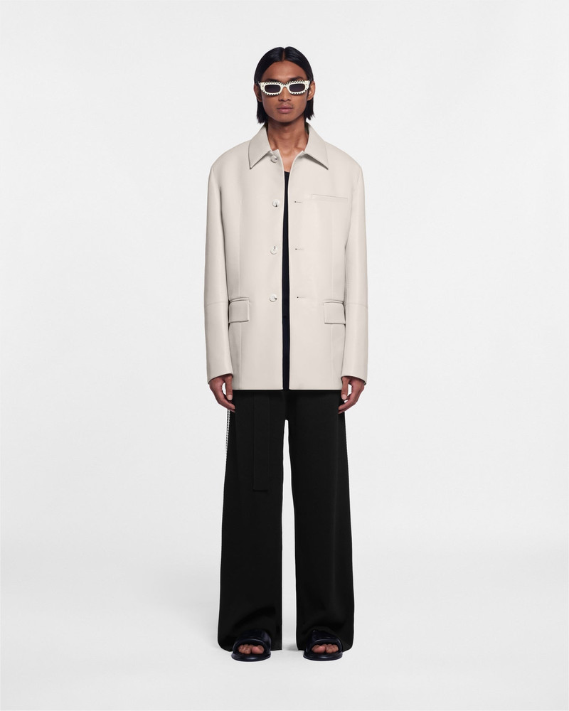 Regenerated Leather Jacket 1