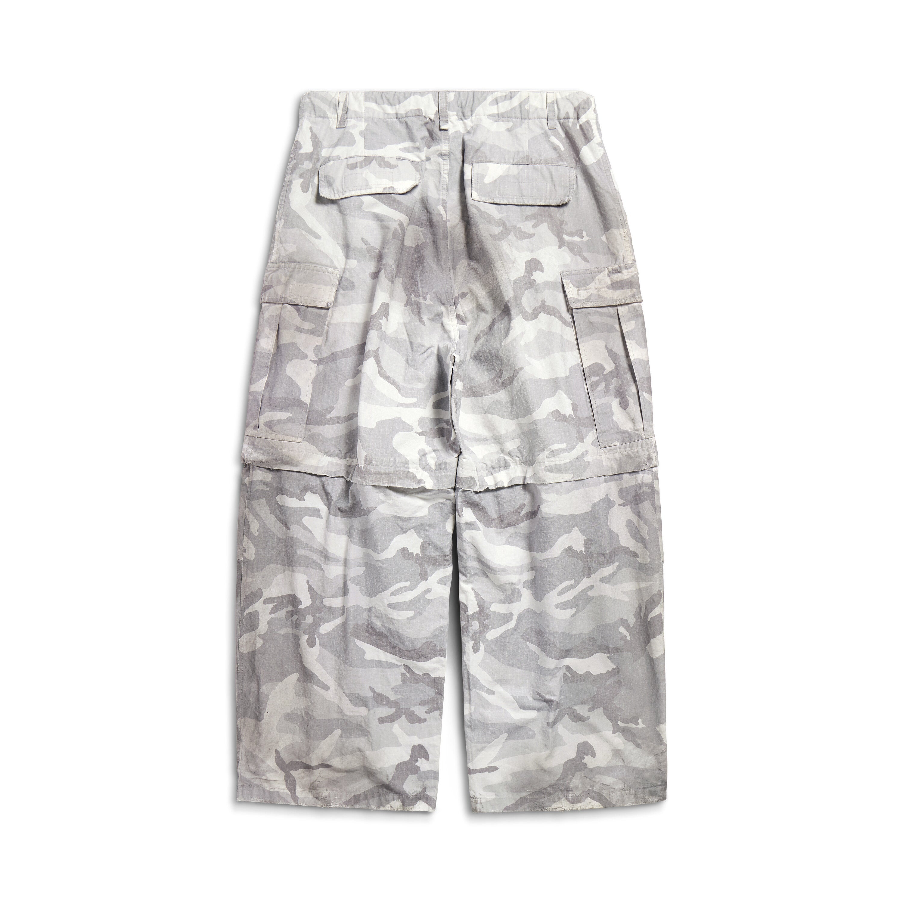 Balenciaga Large Cargo Pants 'Light Grey' 791053TQLA71400 - 2