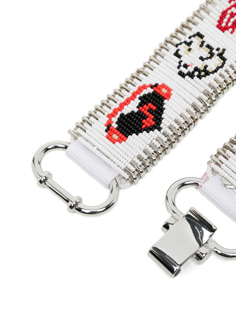 safety pin beaded belt 3