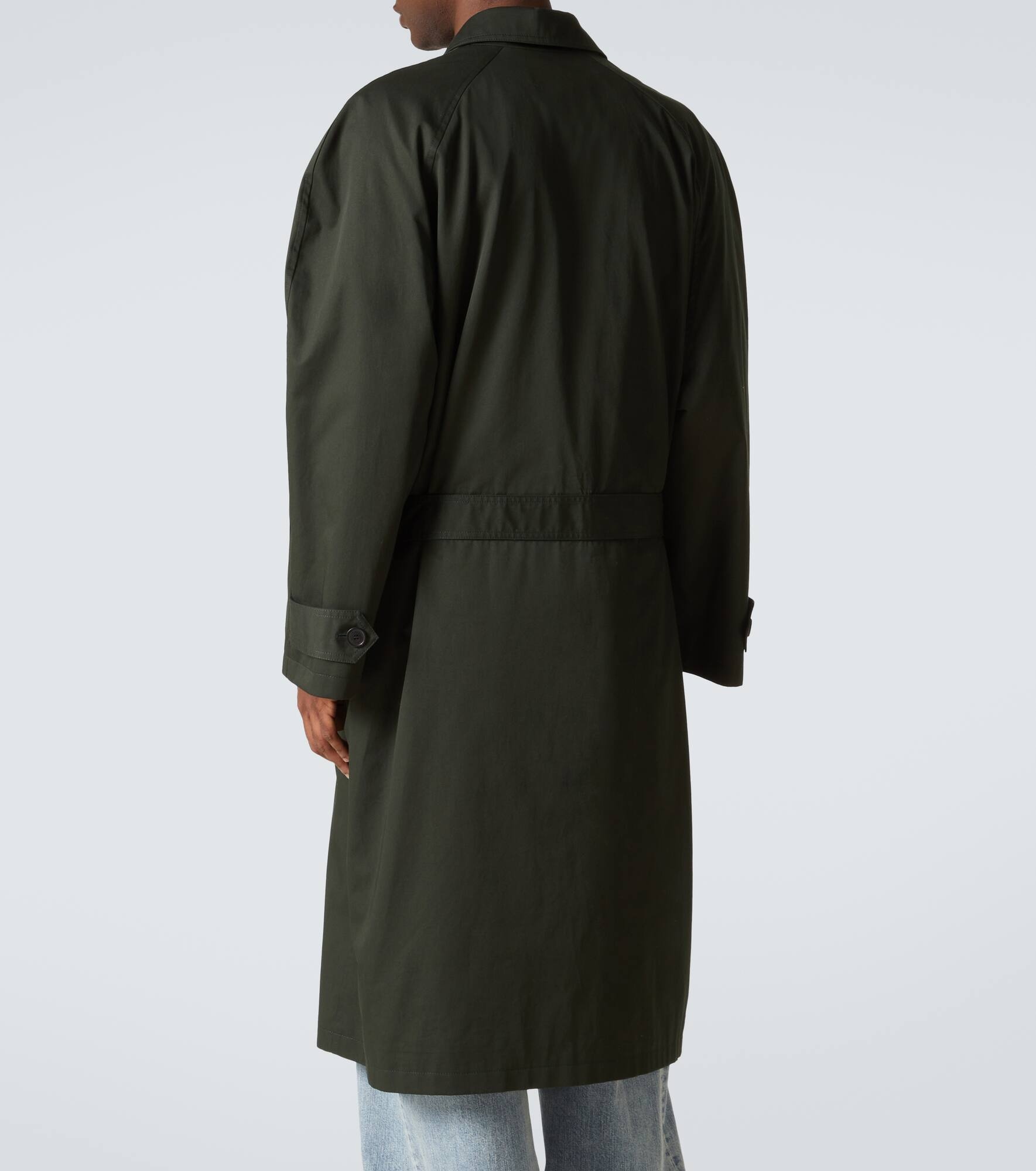 Belted cotton car coat - 4