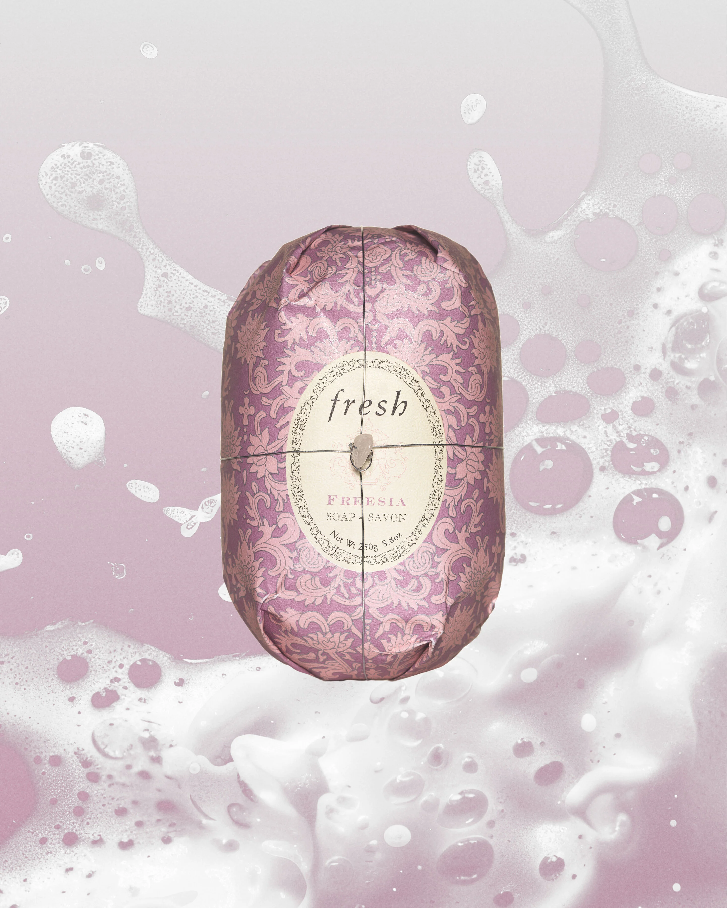 freesia oval soap - 1
