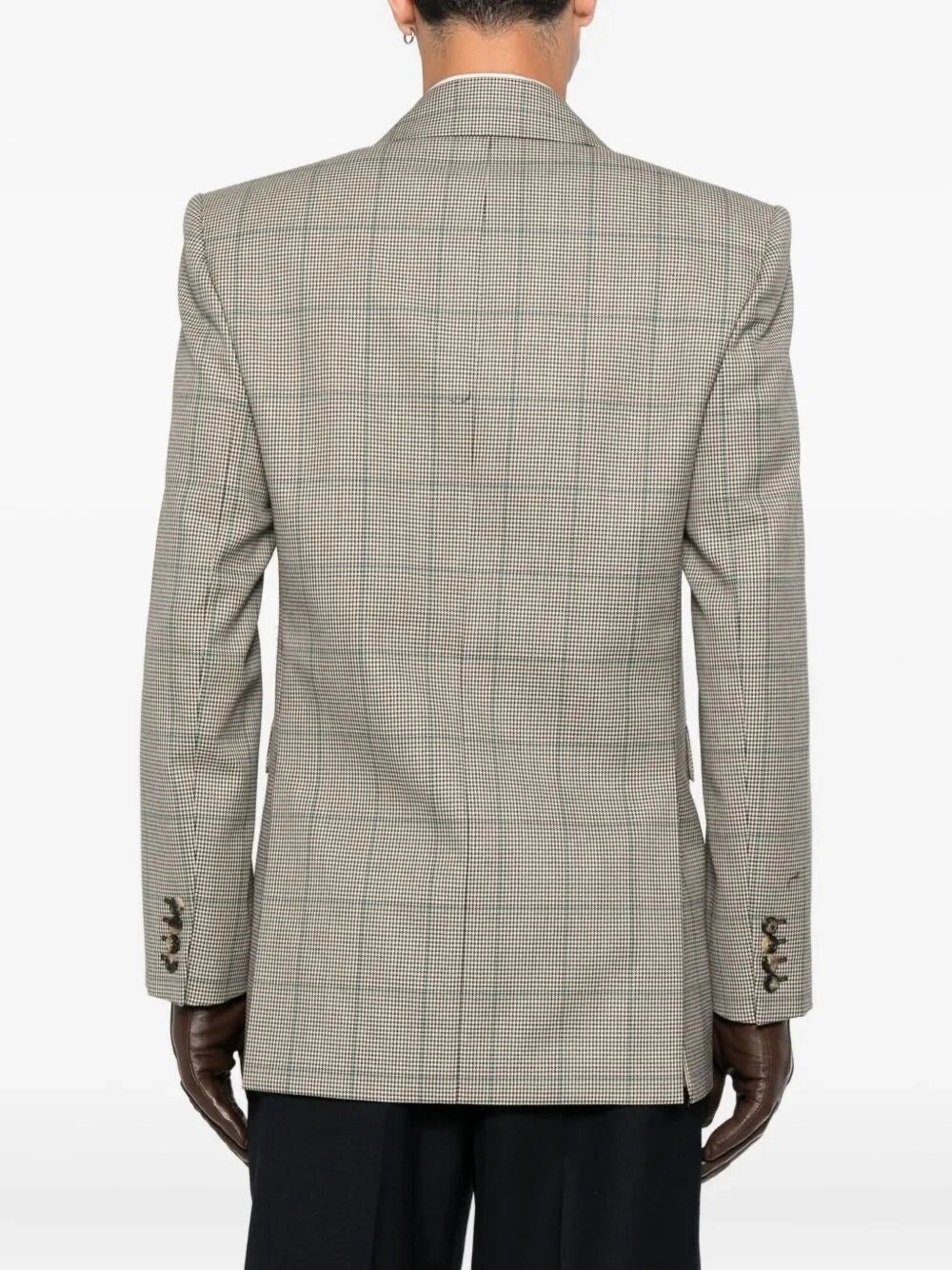 Saint Laurent Men Double-Breasted Blazer - 5
