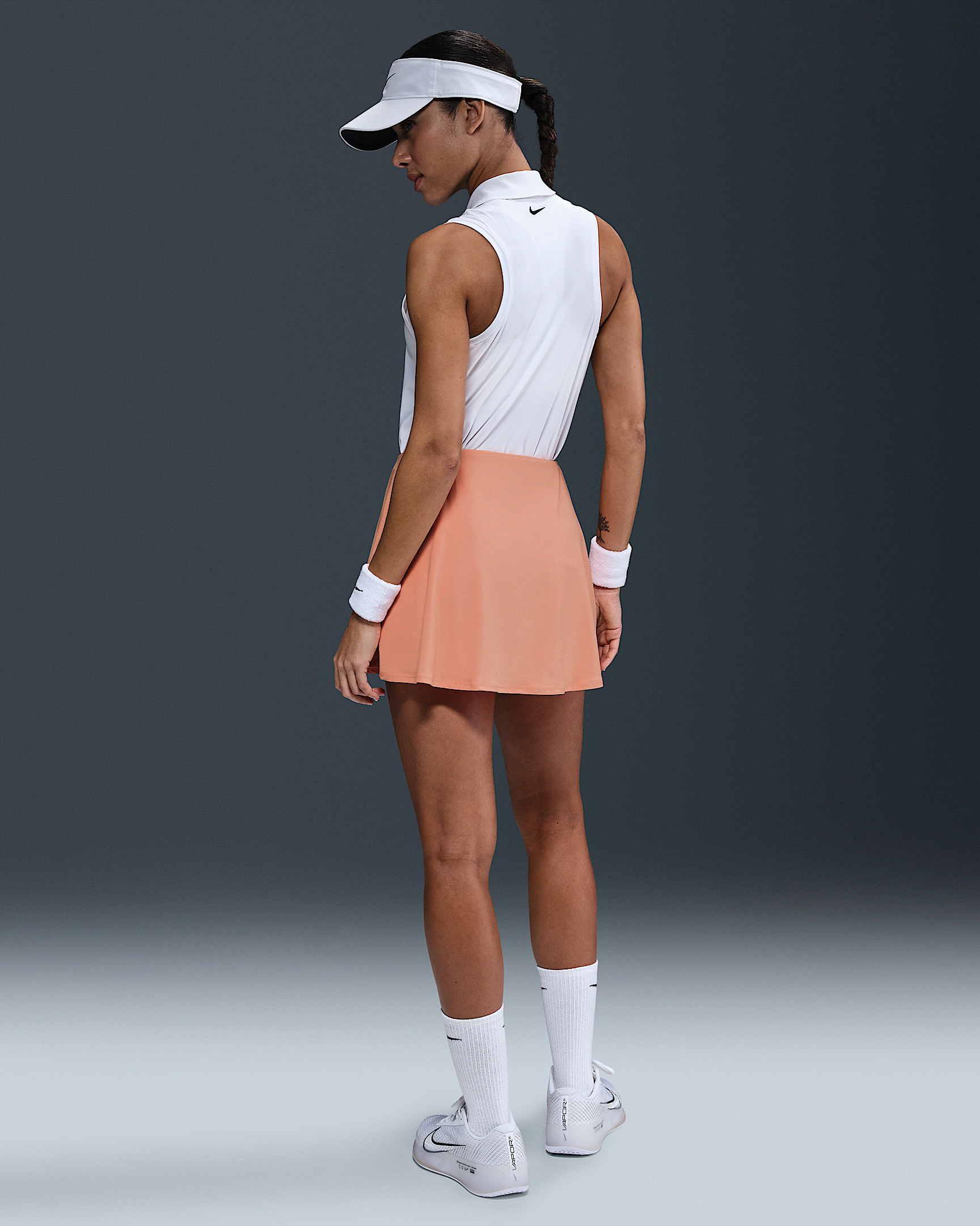 Nike Victory Women's Dri-FIT Short Flouncy Tennis Skirt - 4