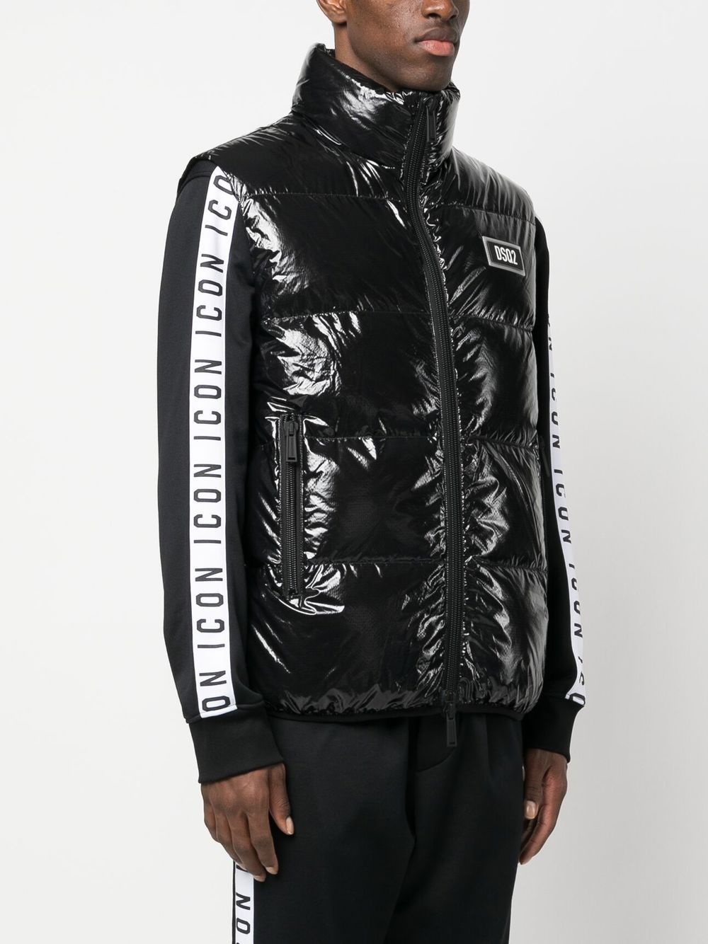 Icon stripe padded jacket - 3