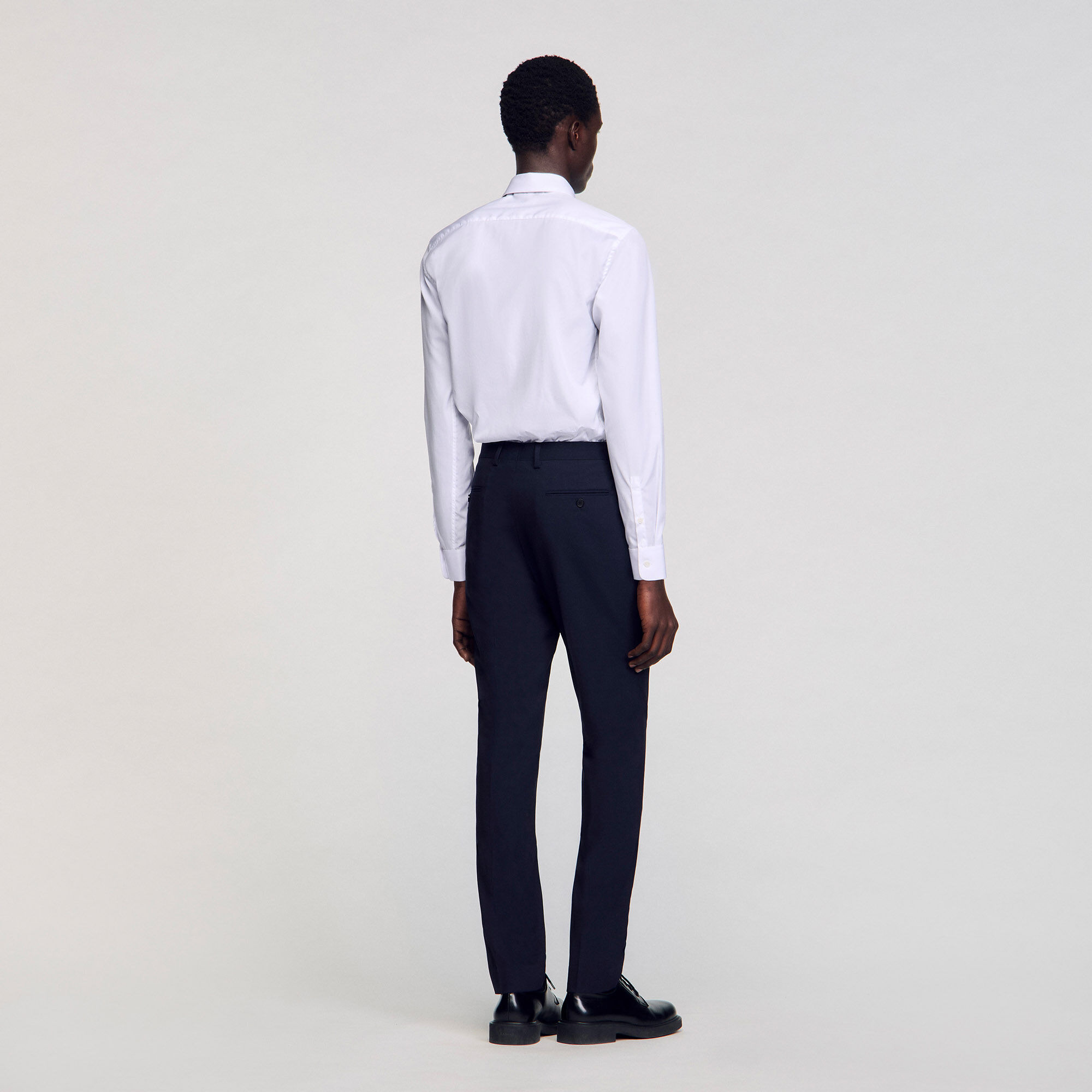 CLASSIC WOOL SUIT PANTS - 6