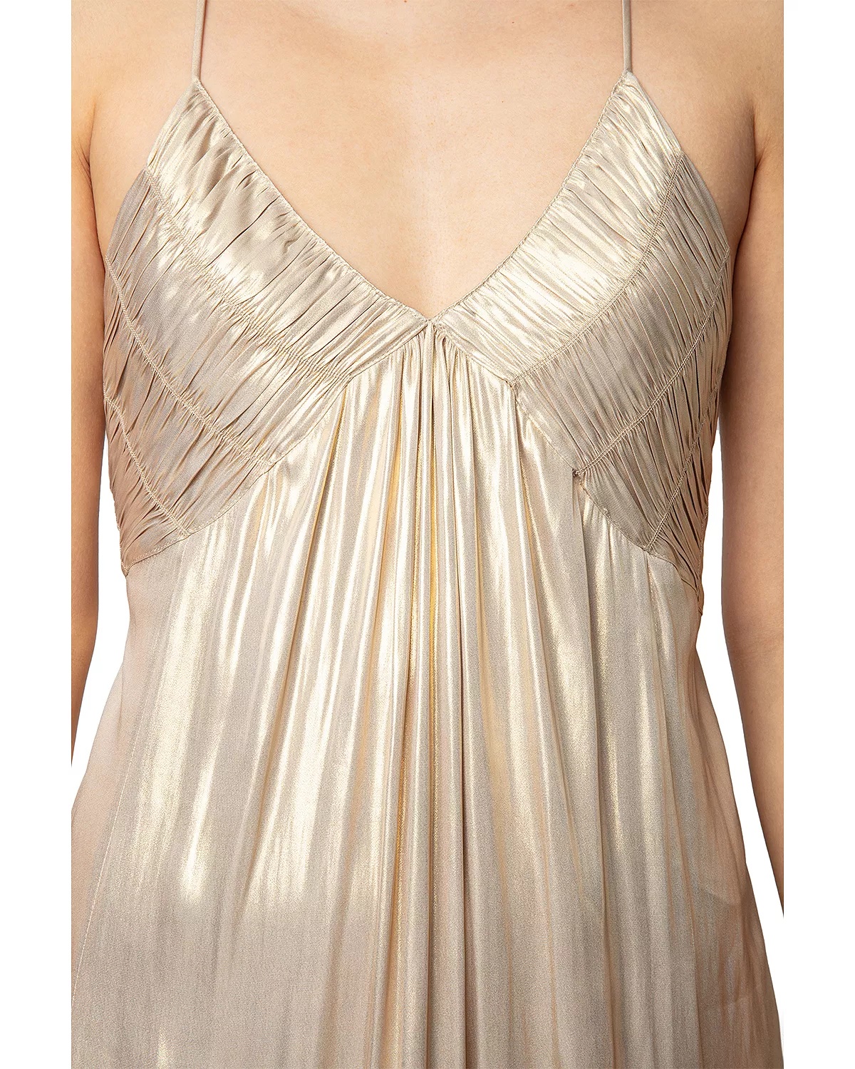 Rayonne Satin Dress - 2