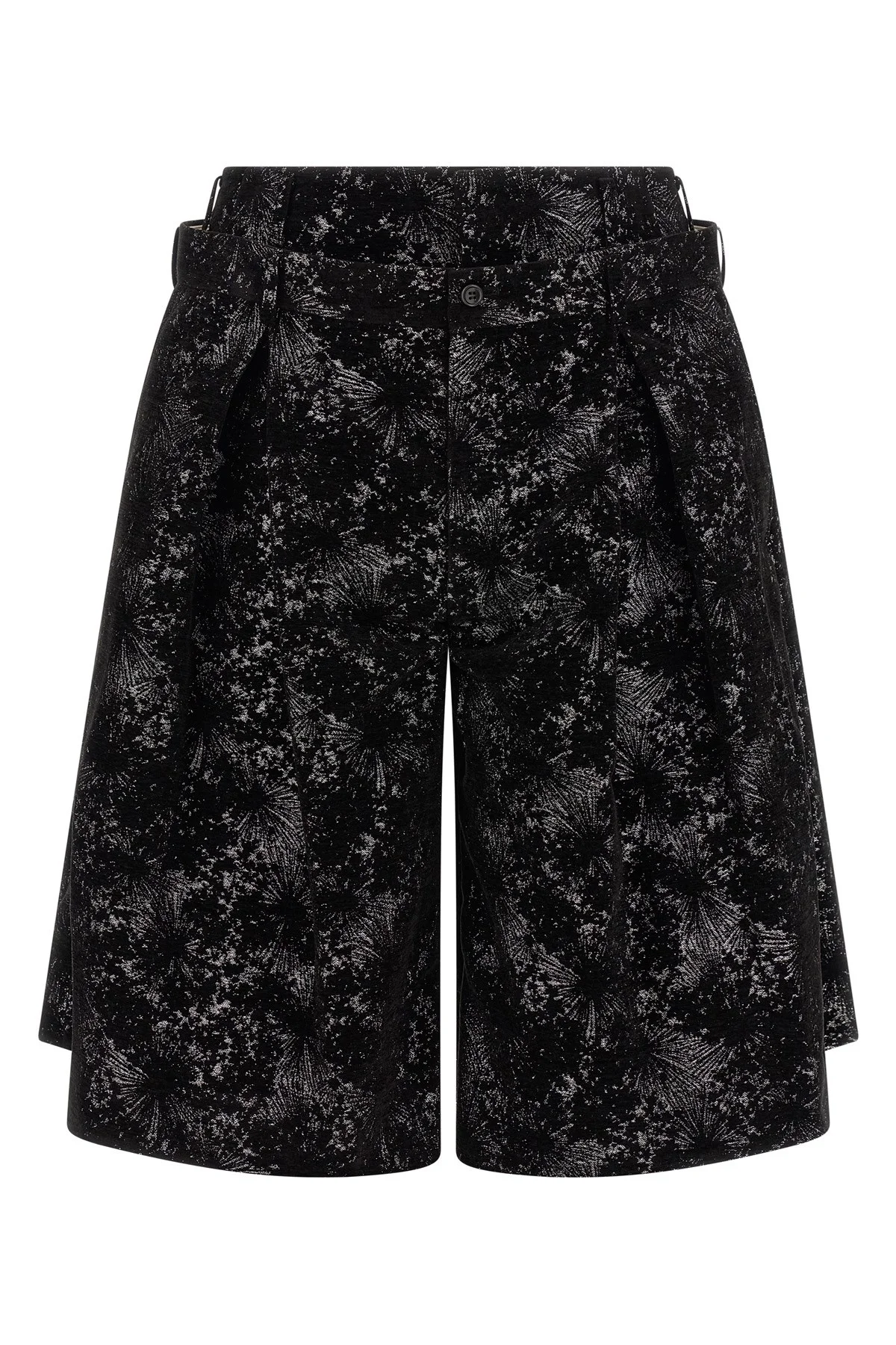 Double Waist Bermuda Shorts - 1