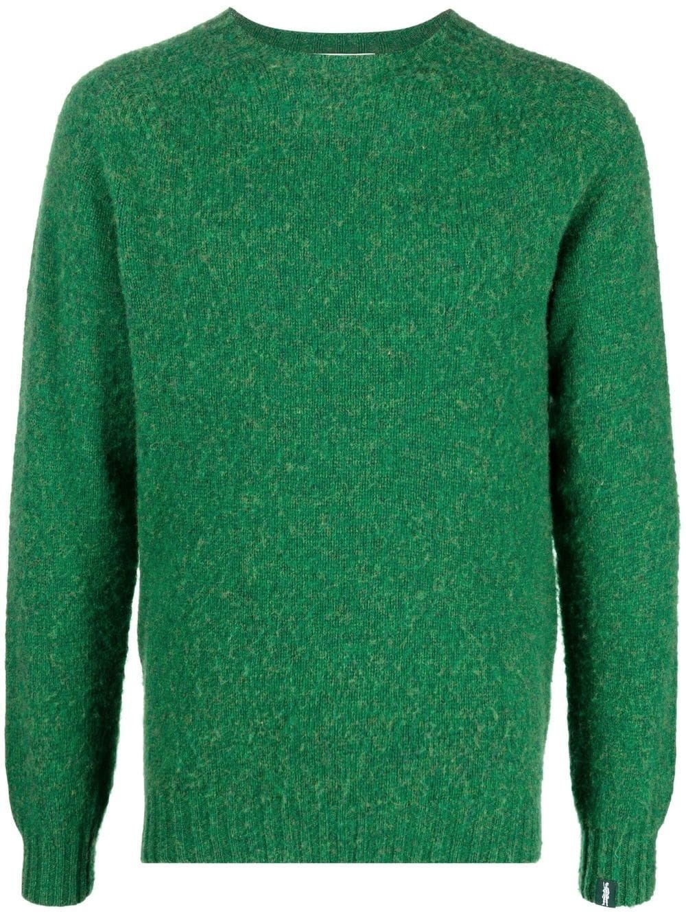 HUTCHINS wool crew-neck jumper - 1