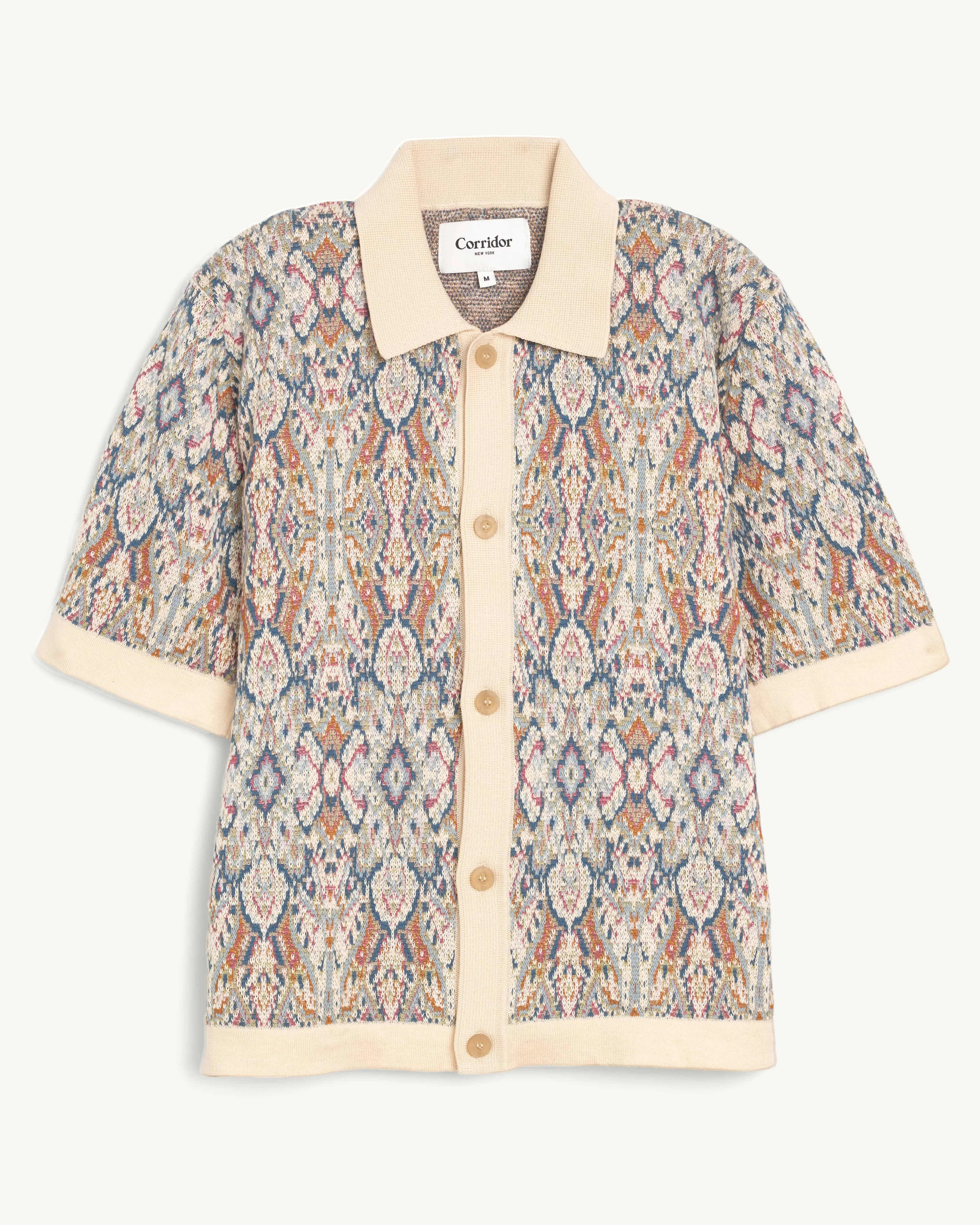 TRANCE KNIT SHIRT - 1