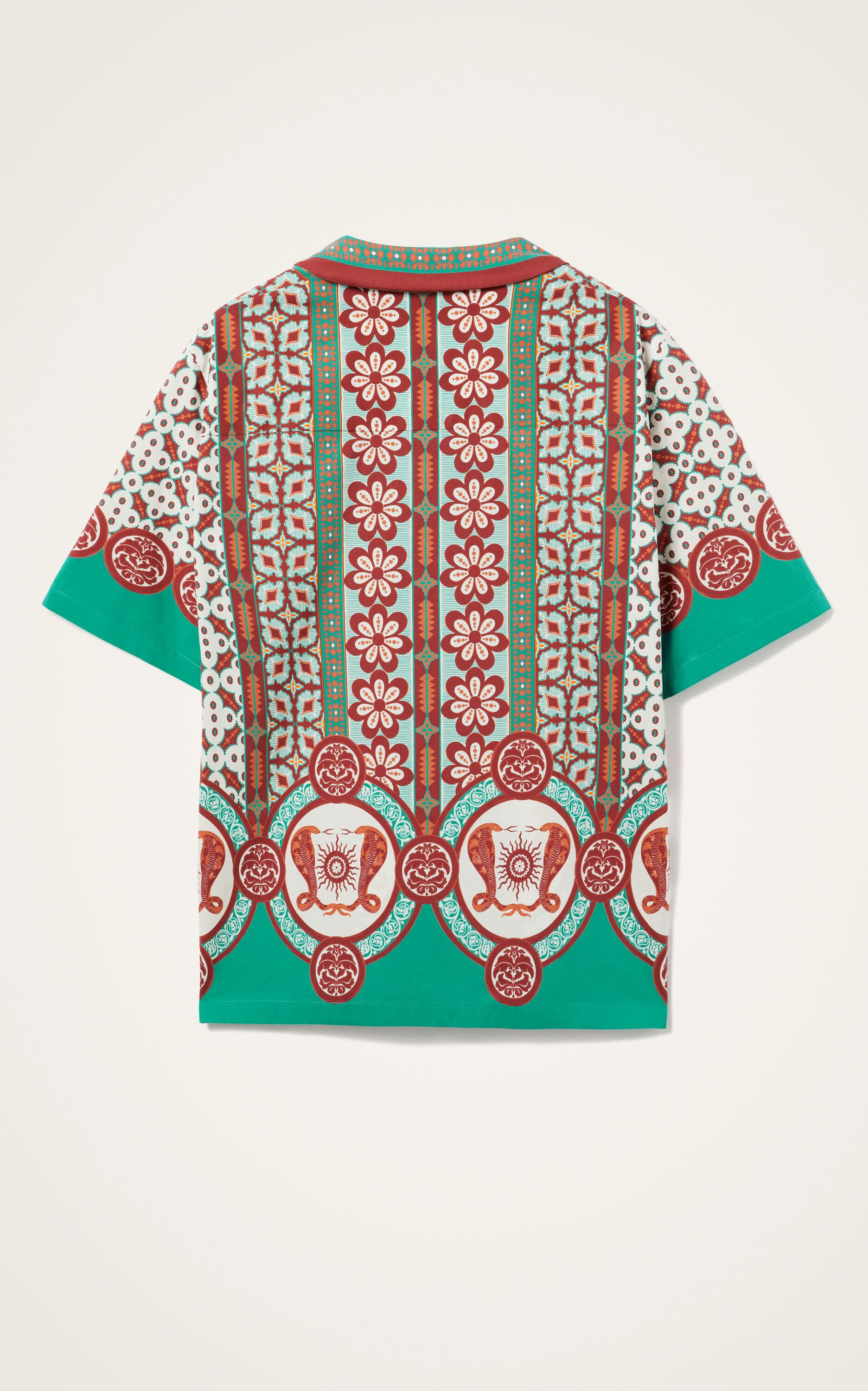 La DoubleJ Bowling Shirt Placee Pagoda Placée Rust at Nordstrom - 3