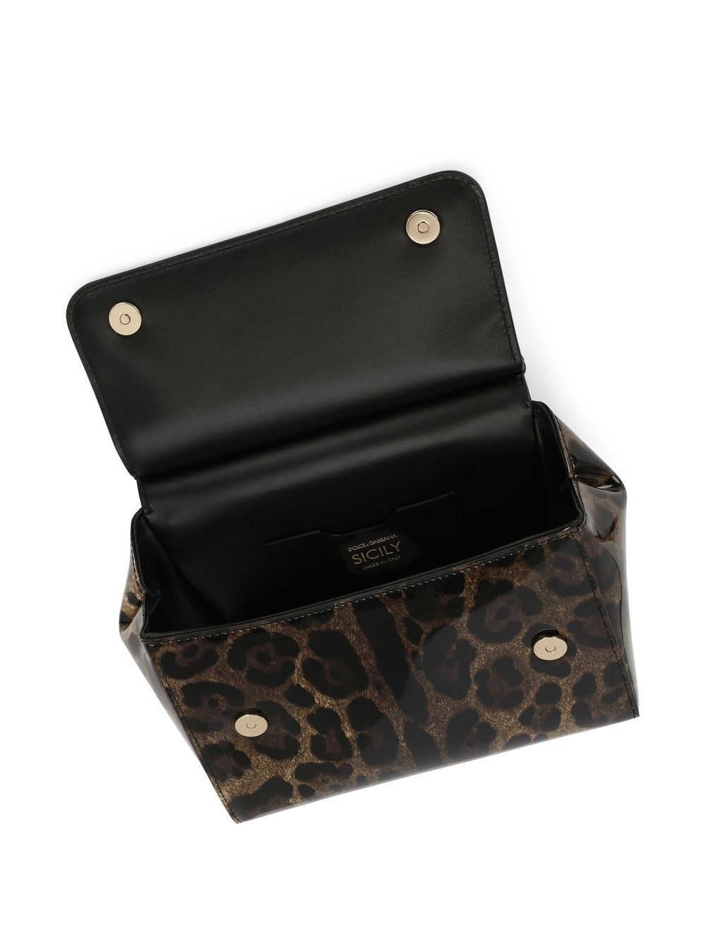 KIM DOLCE&GABBANA leopard-print Sicily bag - 5