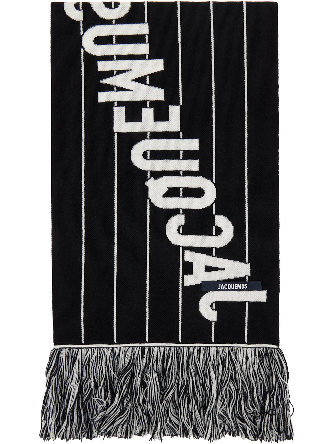 Black & White La Croisière 'The Liga' Scarf - 2