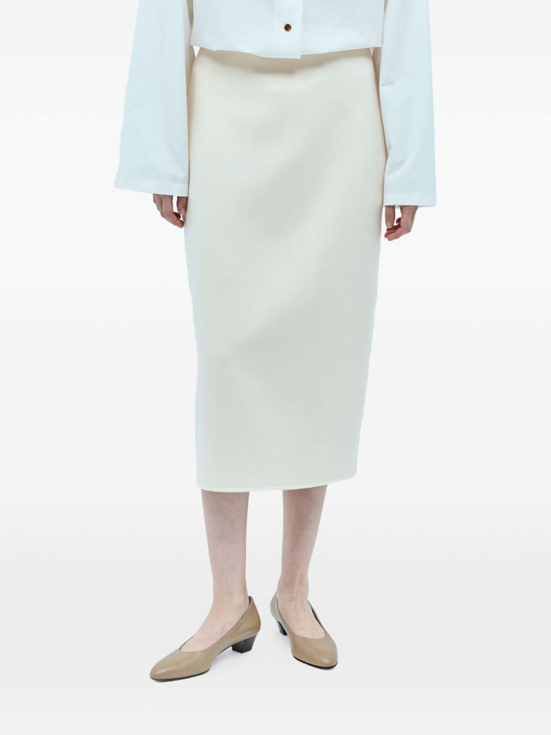 zip-detail midi skirt 1