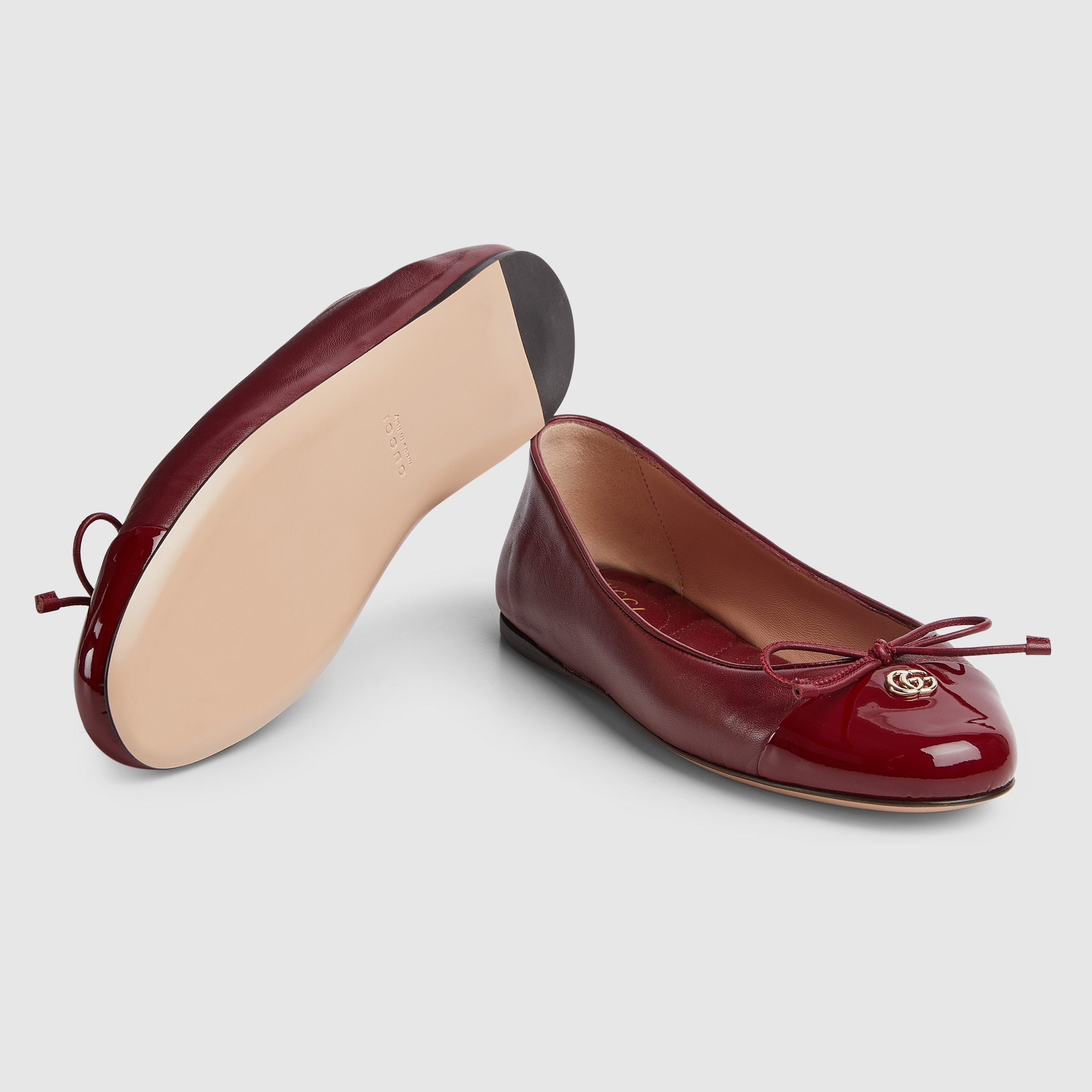Women's ballet flat with Double G - 6