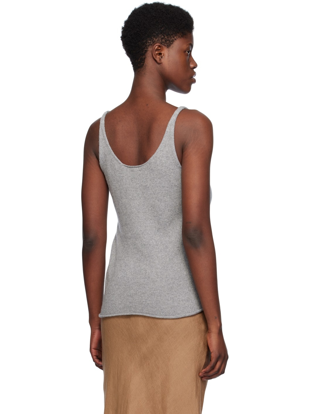 Gray Rim Tank Top - 3