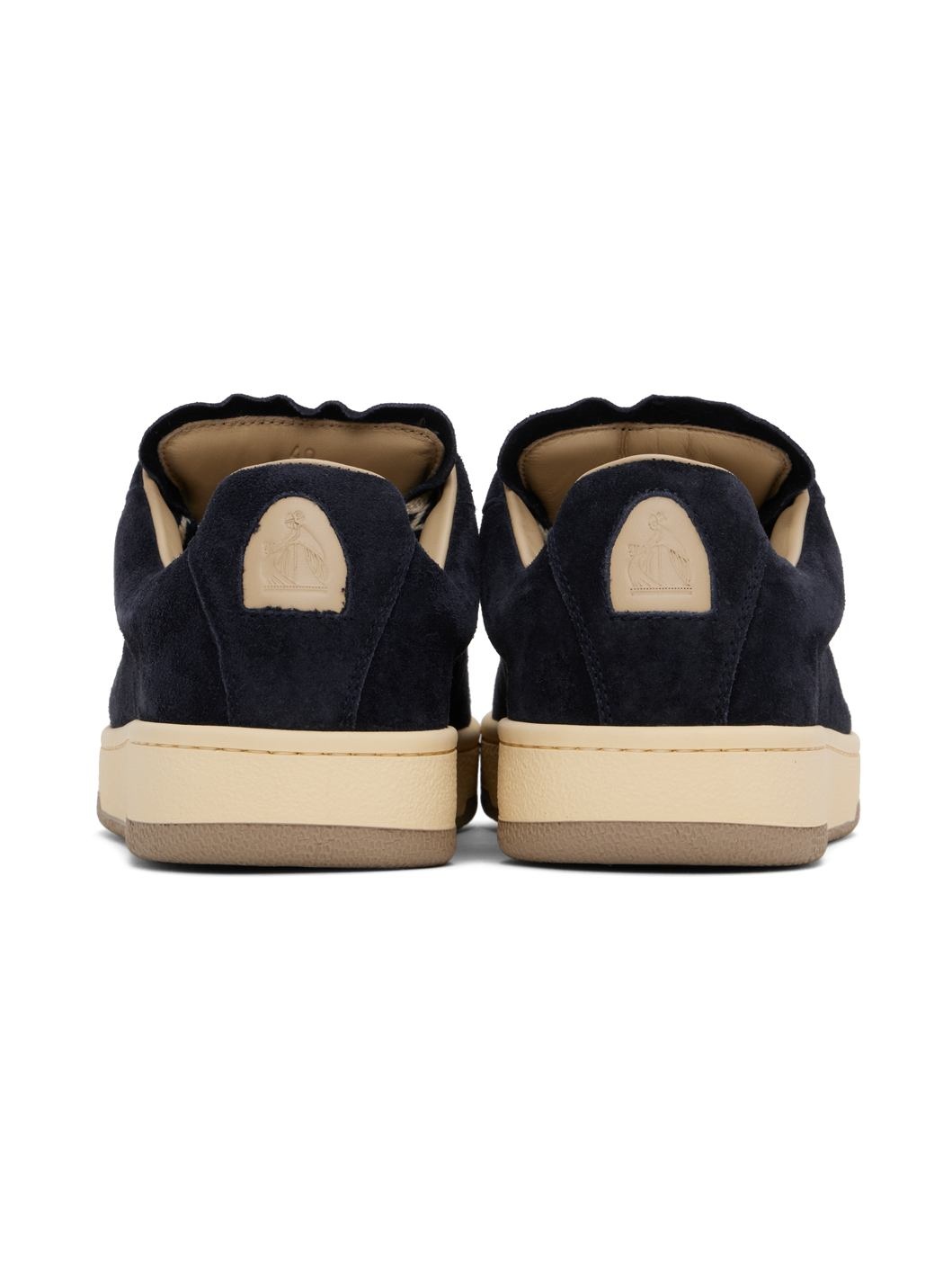 Navy Suede Curb Lite Sneakers - 2