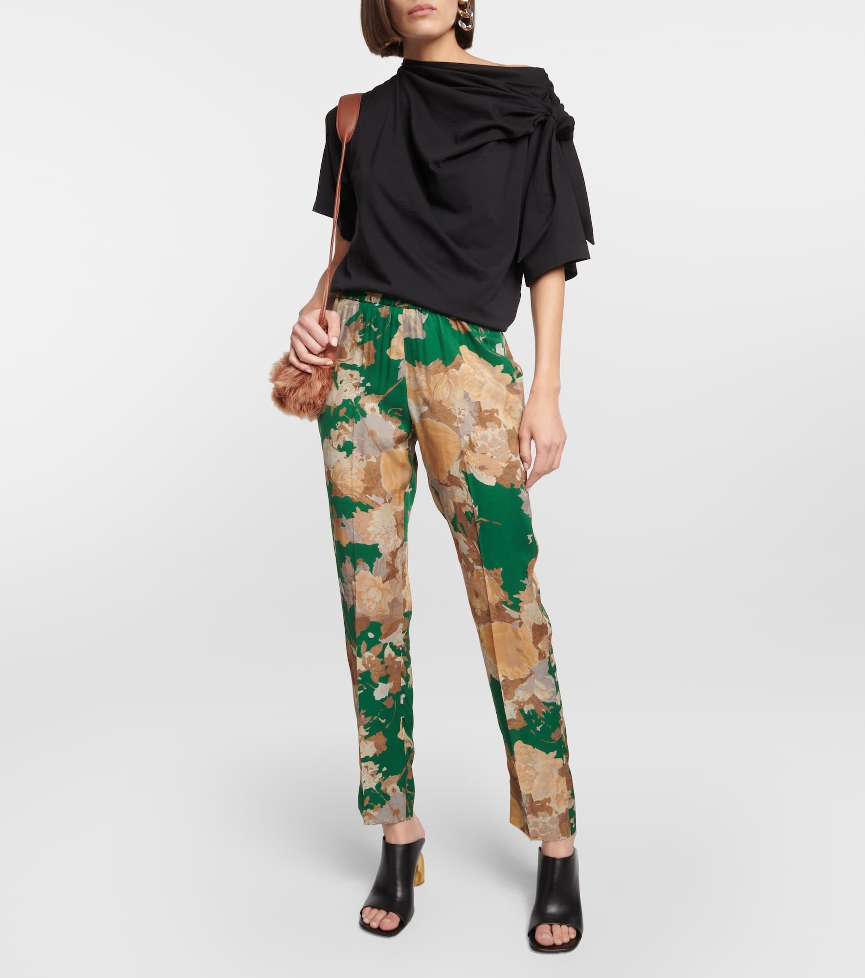 Printed slim pants - 2
