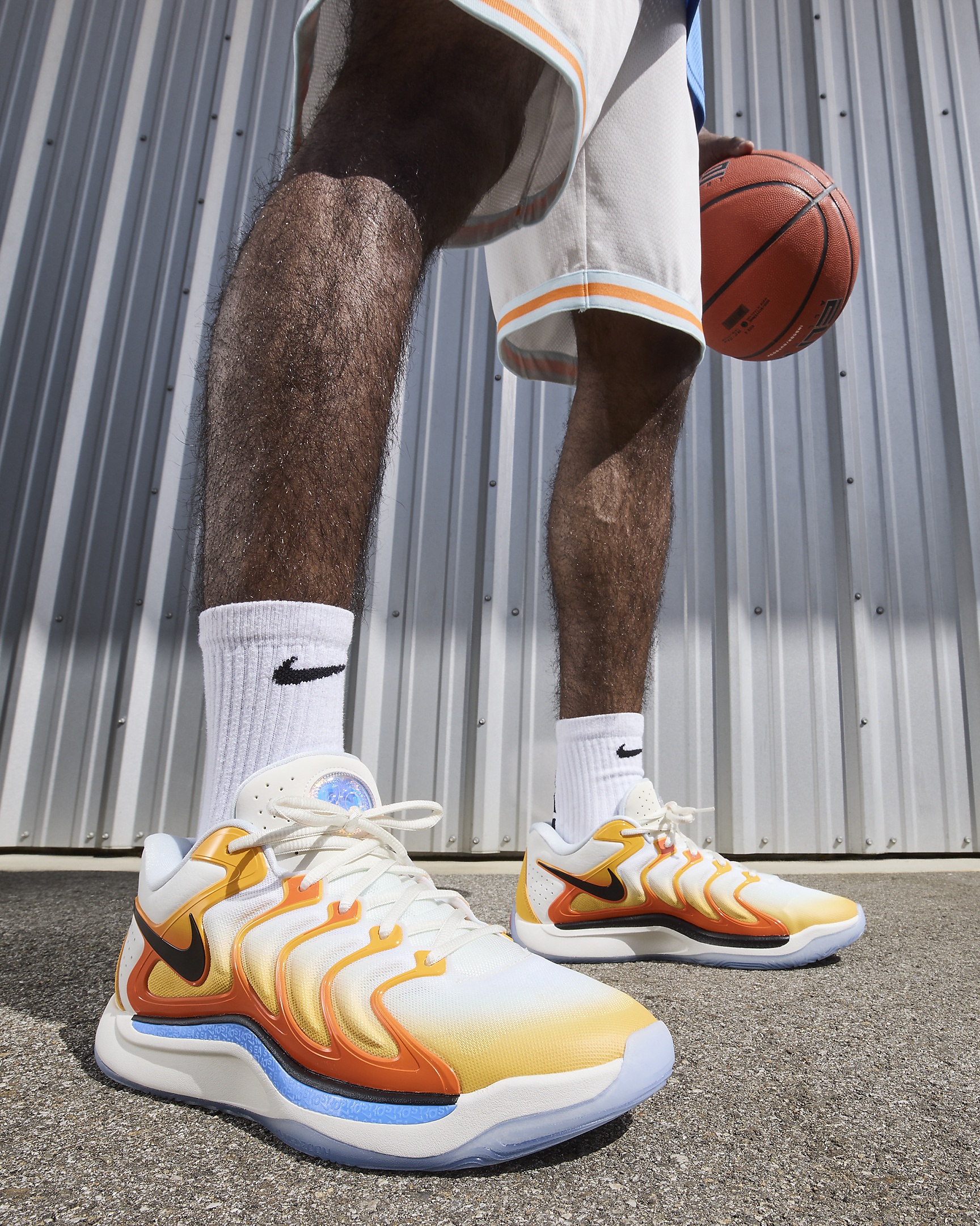 シューズ(男性用) Nike KD17 Nike KD17 EP Kevin Durant Light Iron Ore Men Basketball