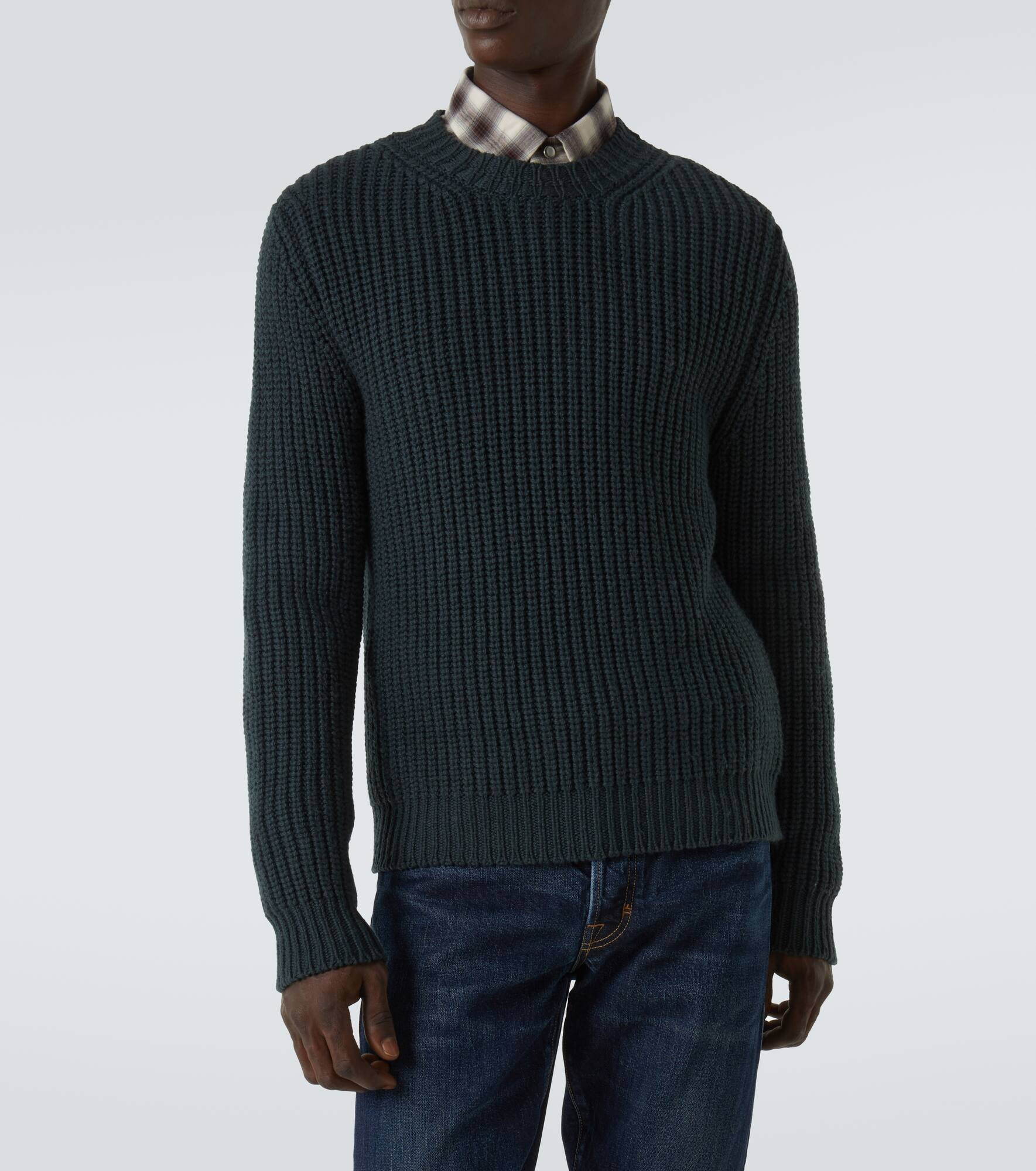 Wool and cashmere sweater - 3