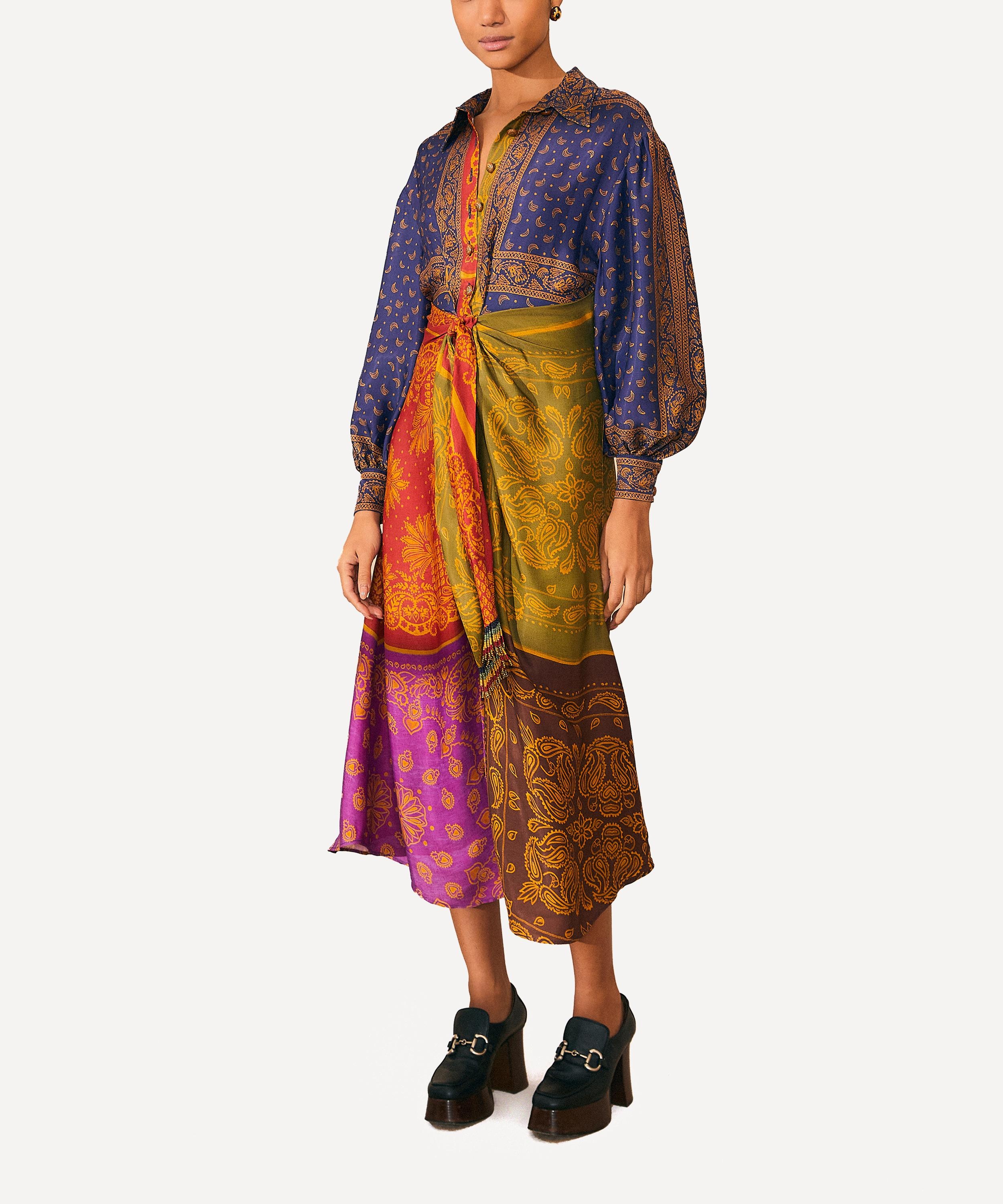 Multicolour Bandana Dream Shirtdress - 2