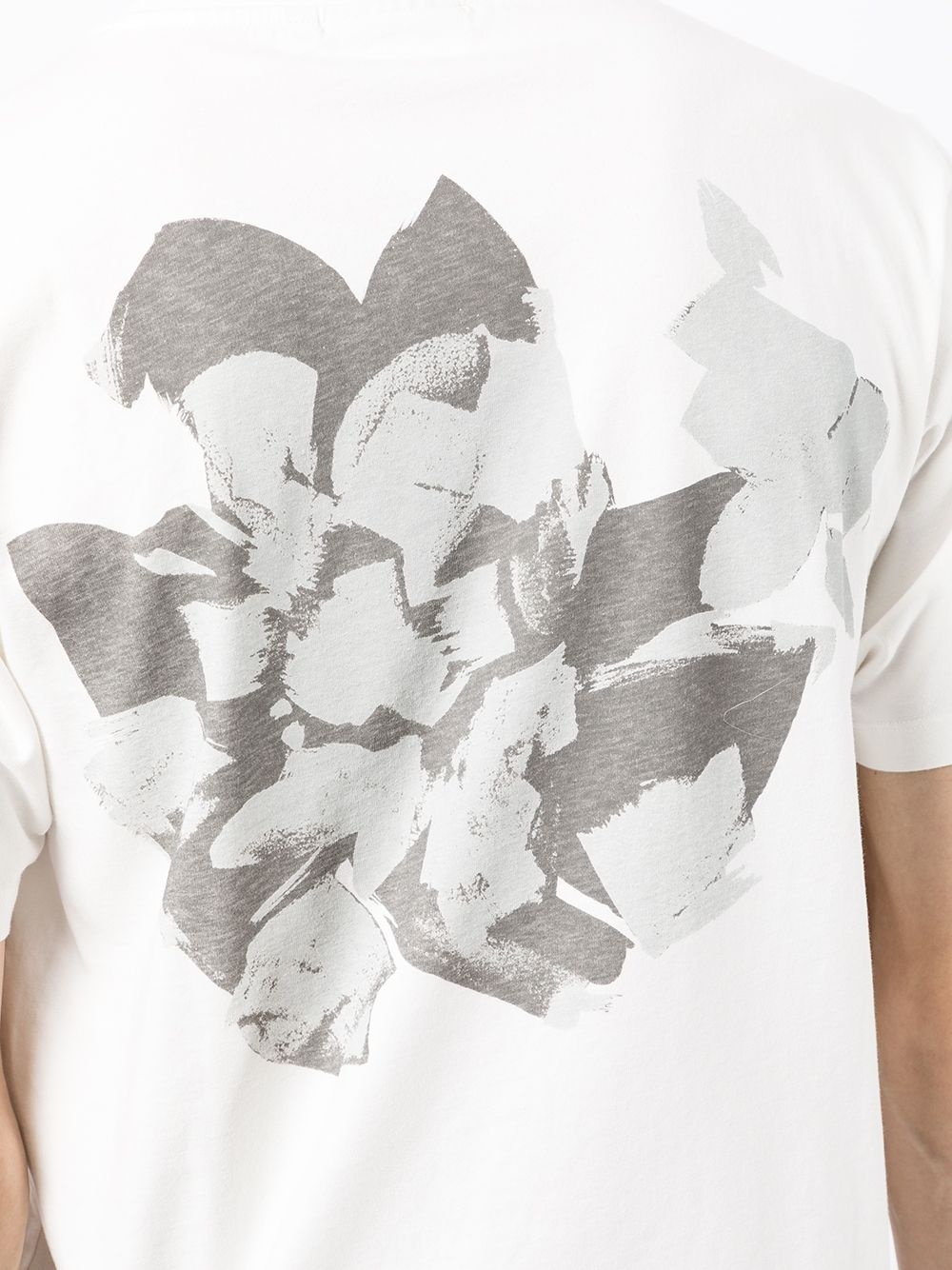 abstract floral print T-shirt - 5