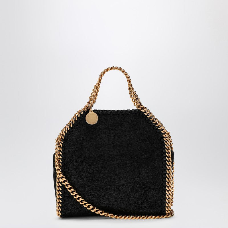 BLACK FALABELLA TOTE BAG MICRO - 1