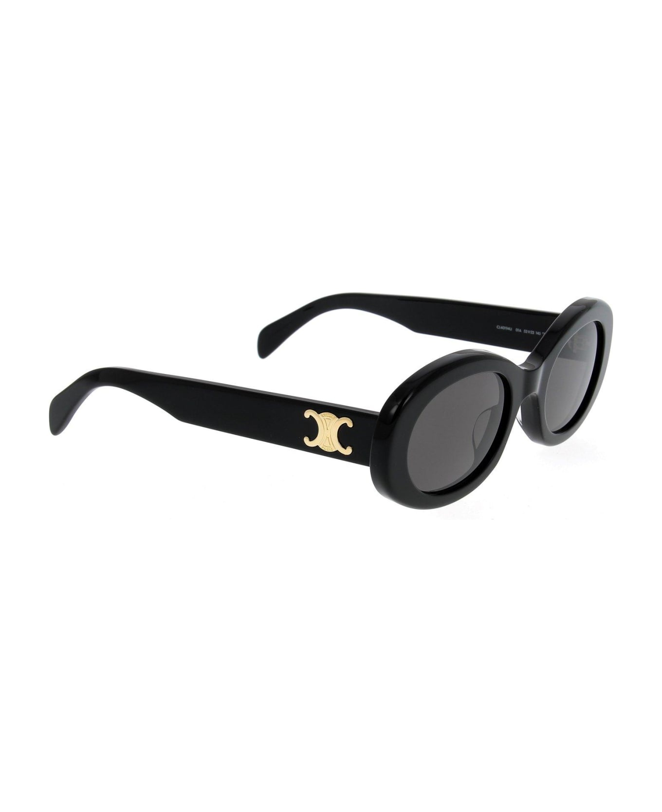 Oval Frame Sunglasses - 2