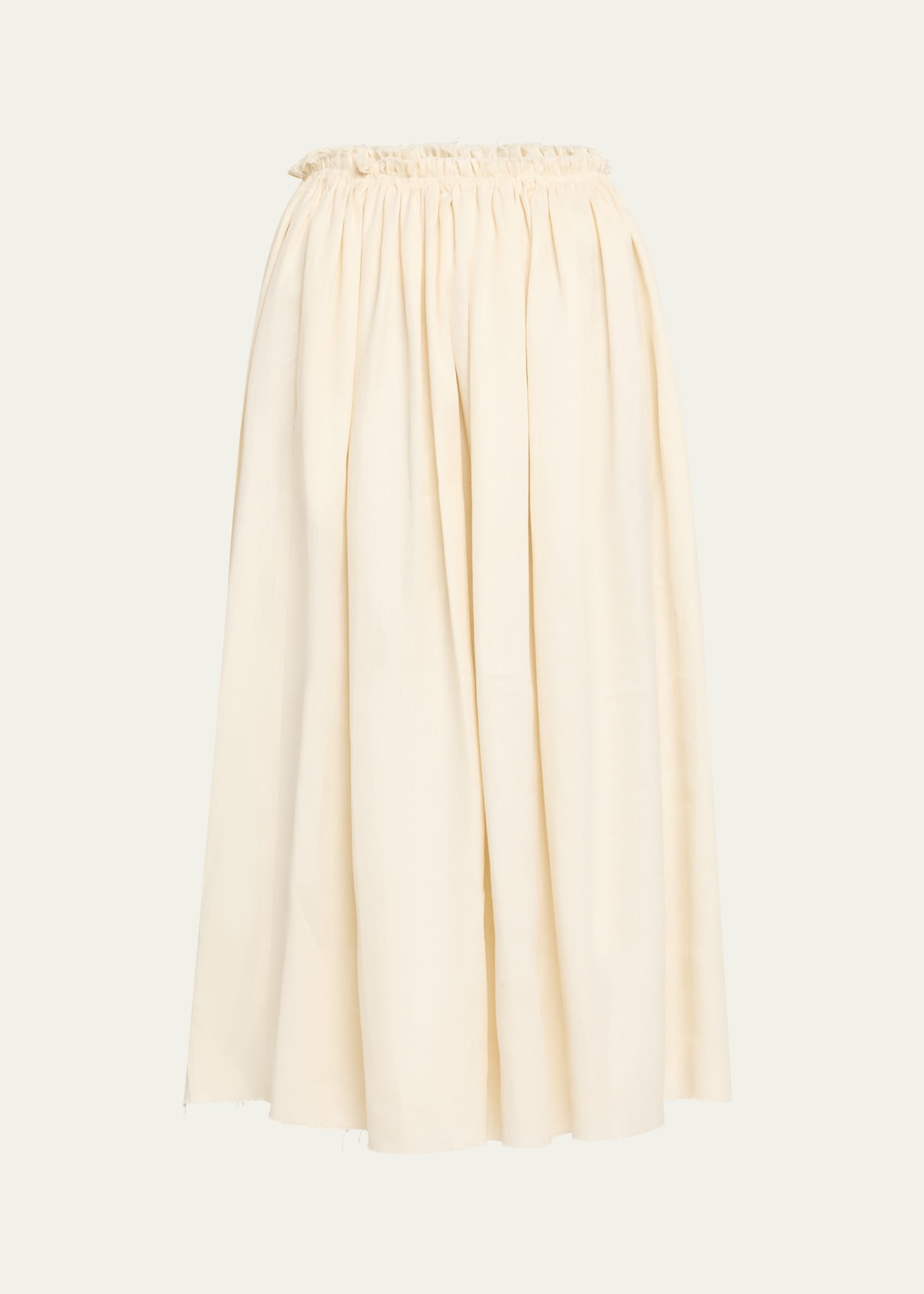 Chiara Linen Maxi Skirt - 1
