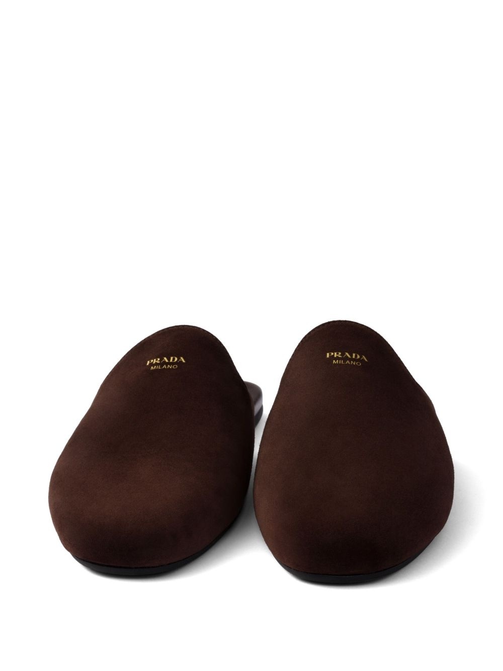 Prada suede slippers | farfetch | REVERSIBLE
