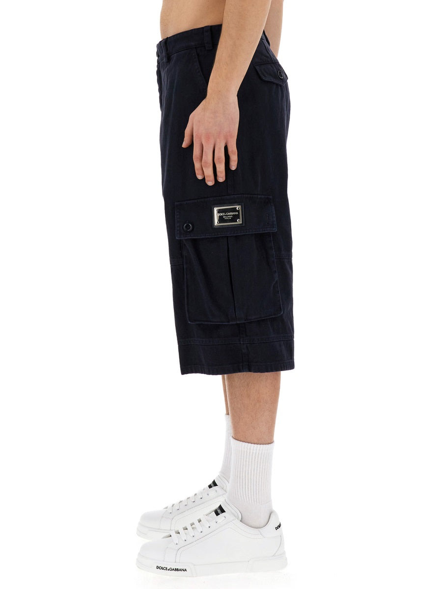 Dolce & Gabbana Men Bermuda Cargo - 4